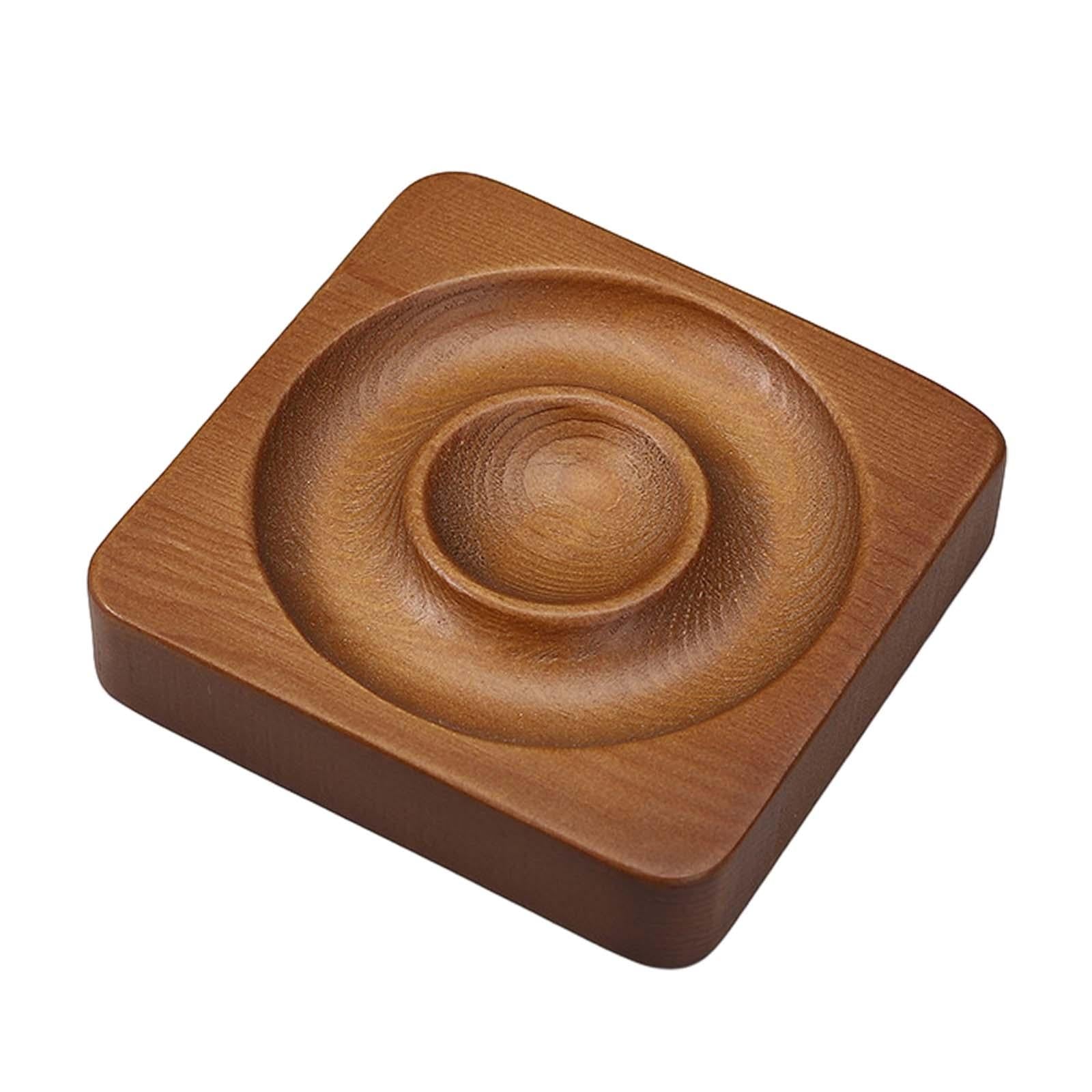 Wooden Jewelry Display Tray Retail Bracelet Bangle Display Tray Holder Stand Square