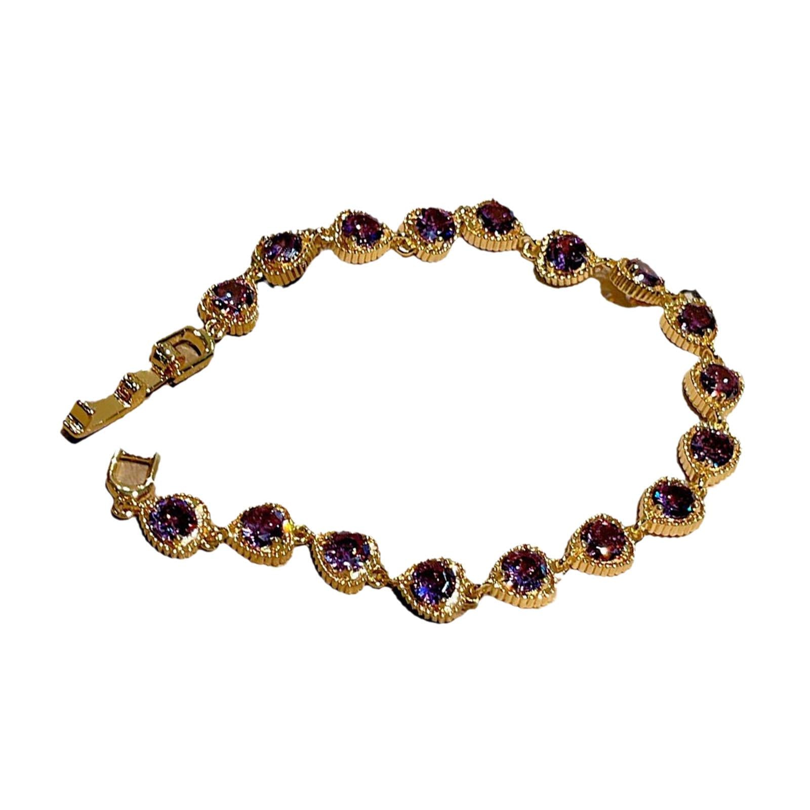 Love Heart Charms Bracelets for Women Valentine's Day Bracelet for Teens Mom