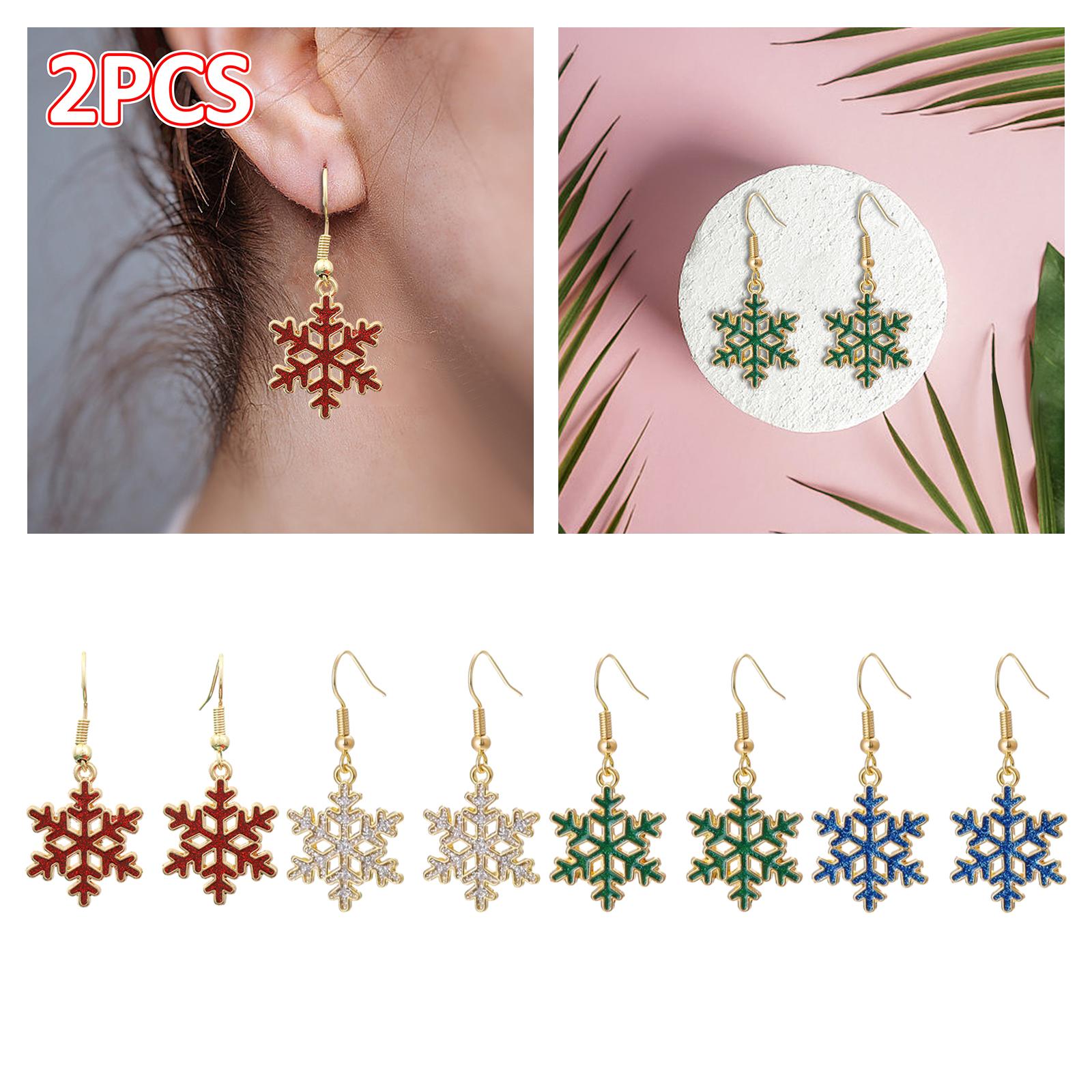 Drop Earrings Creative Studs for Anniversary Engagement Valentines Day Decor red