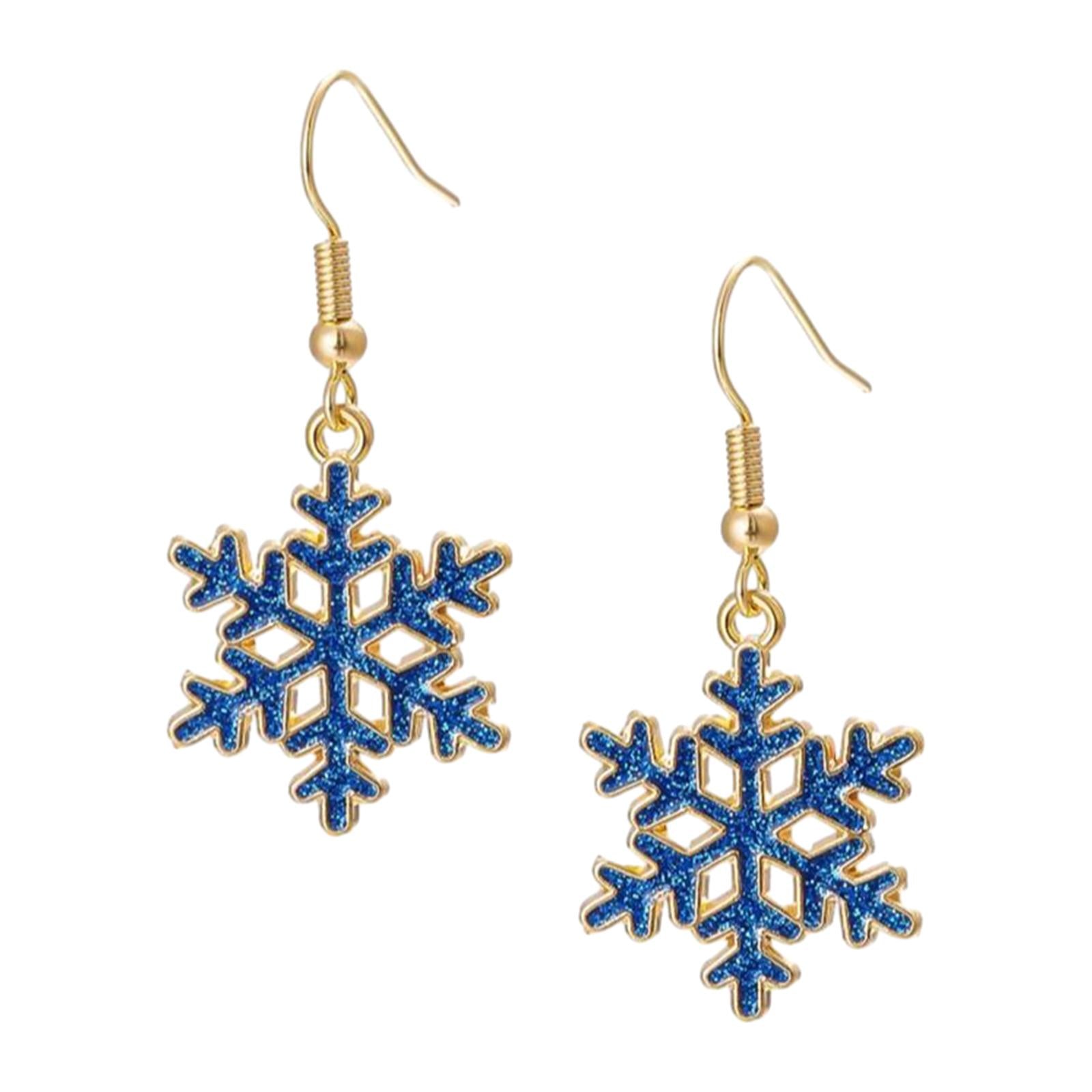 Drop Earrings Creative Studs for Anniversary Engagement Valentines Day Decor blue