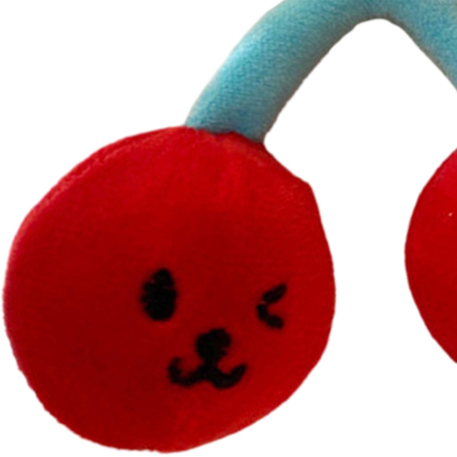 Cherry Keychain Decoration Cute Hanging Pendant for Bag Purse Birthday Gifts Red