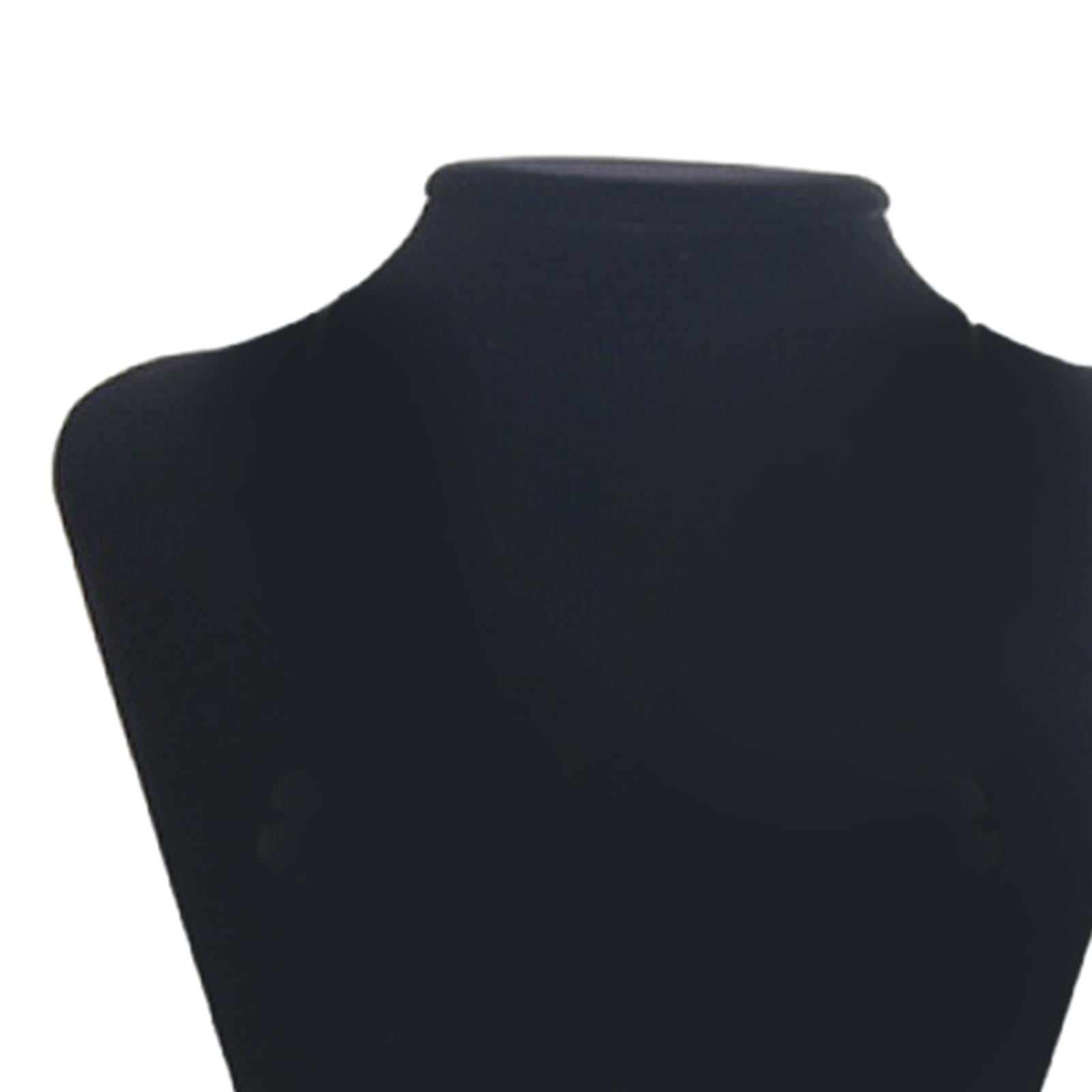 Necklace Pendant Display Stand Freestanding Velvet Jewelry Display Rack 25cmx18cm