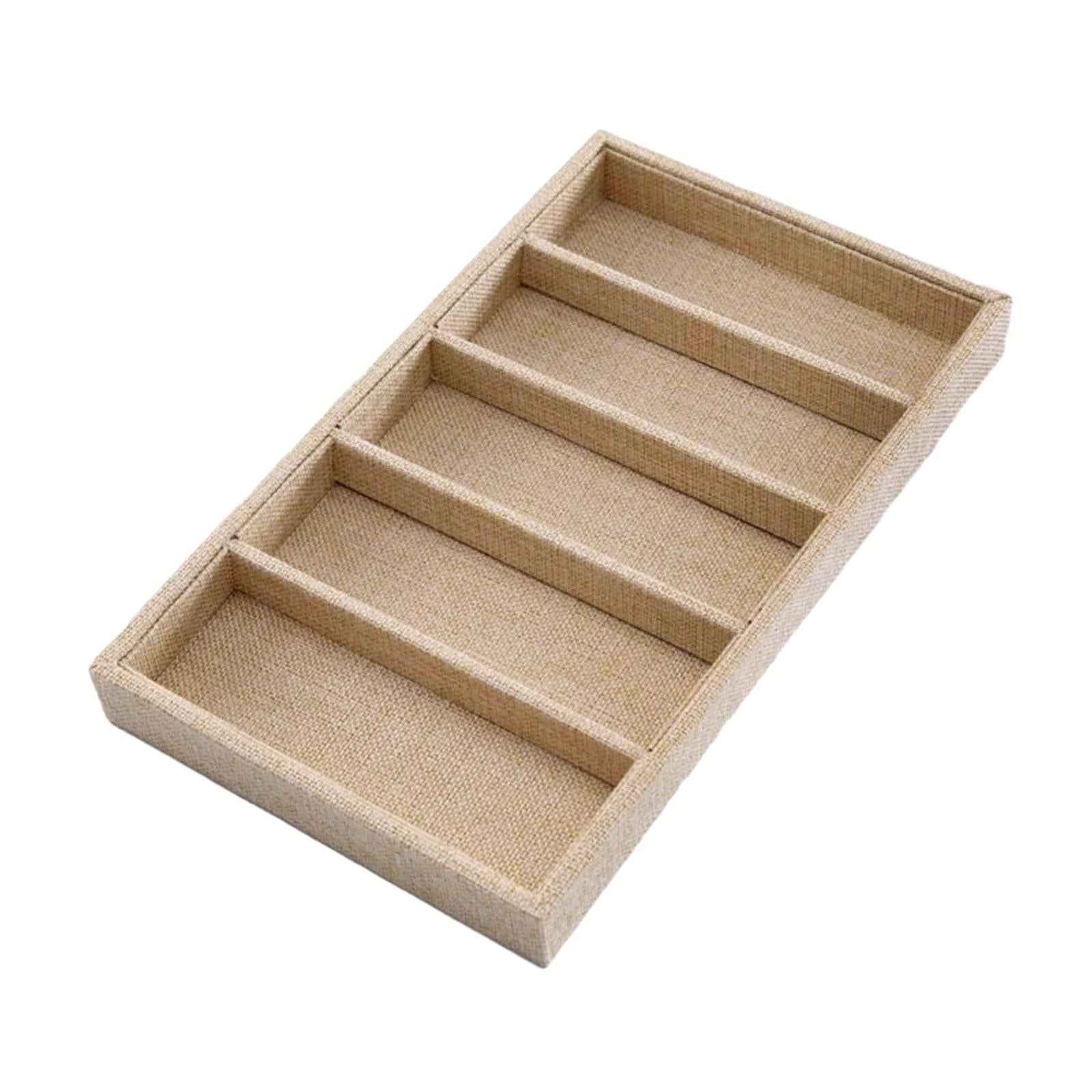 Glasses Display Tray Sunglasses Organizer Box for Desktop Apartment Travel