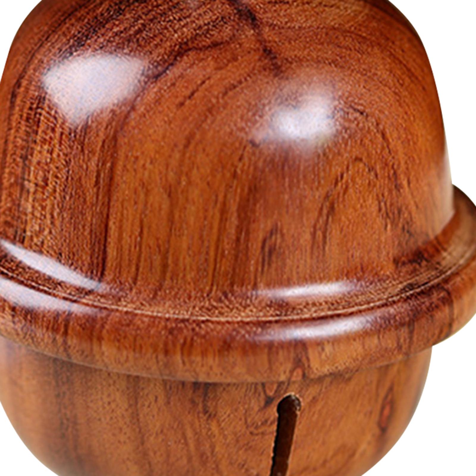 DIY Small Bell Sachet Pendant Wood Jewelry Accessories Hanging for Men Girls