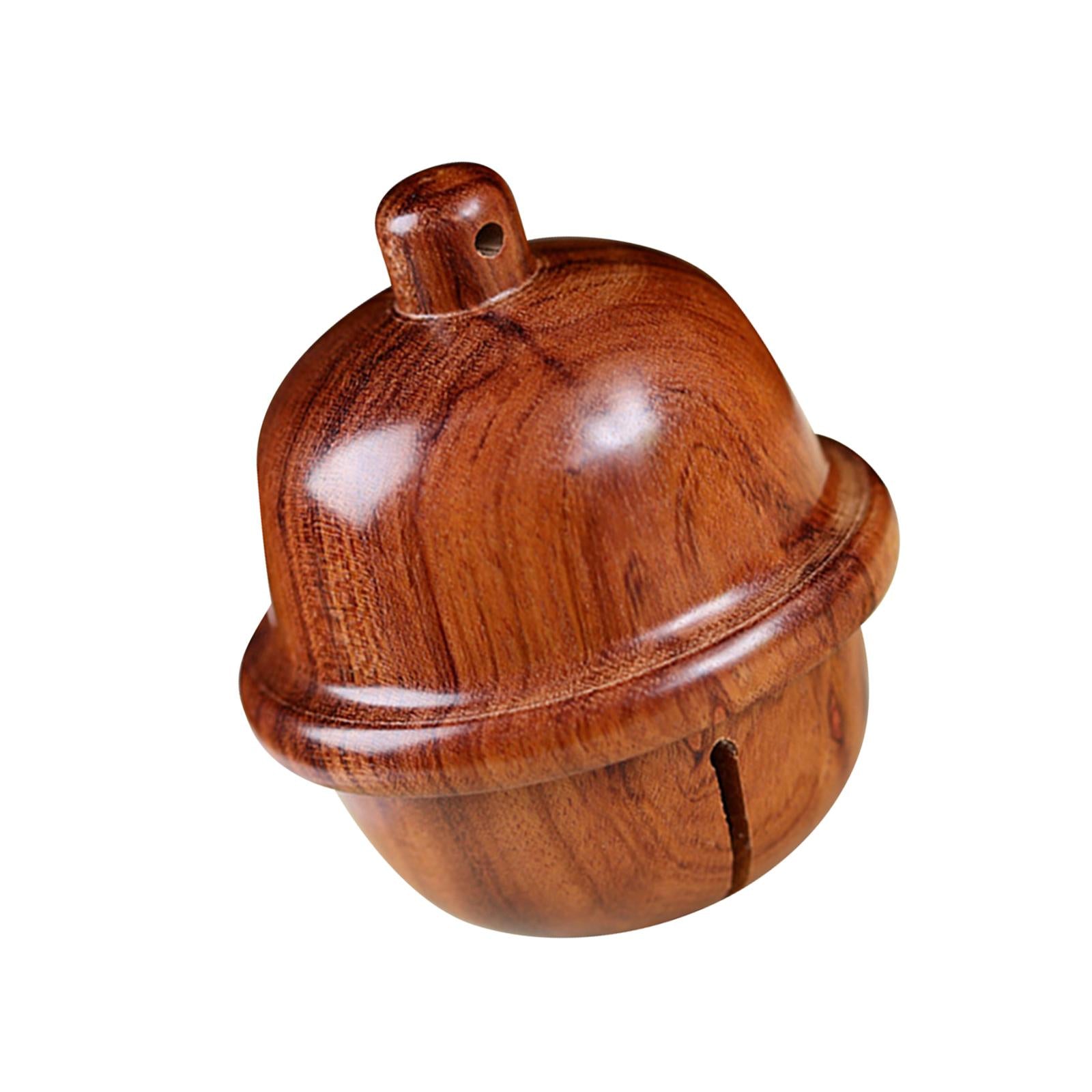 DIY Small Bell Sachet Pendant Wood Jewelry Accessories Hanging for Men Girls
