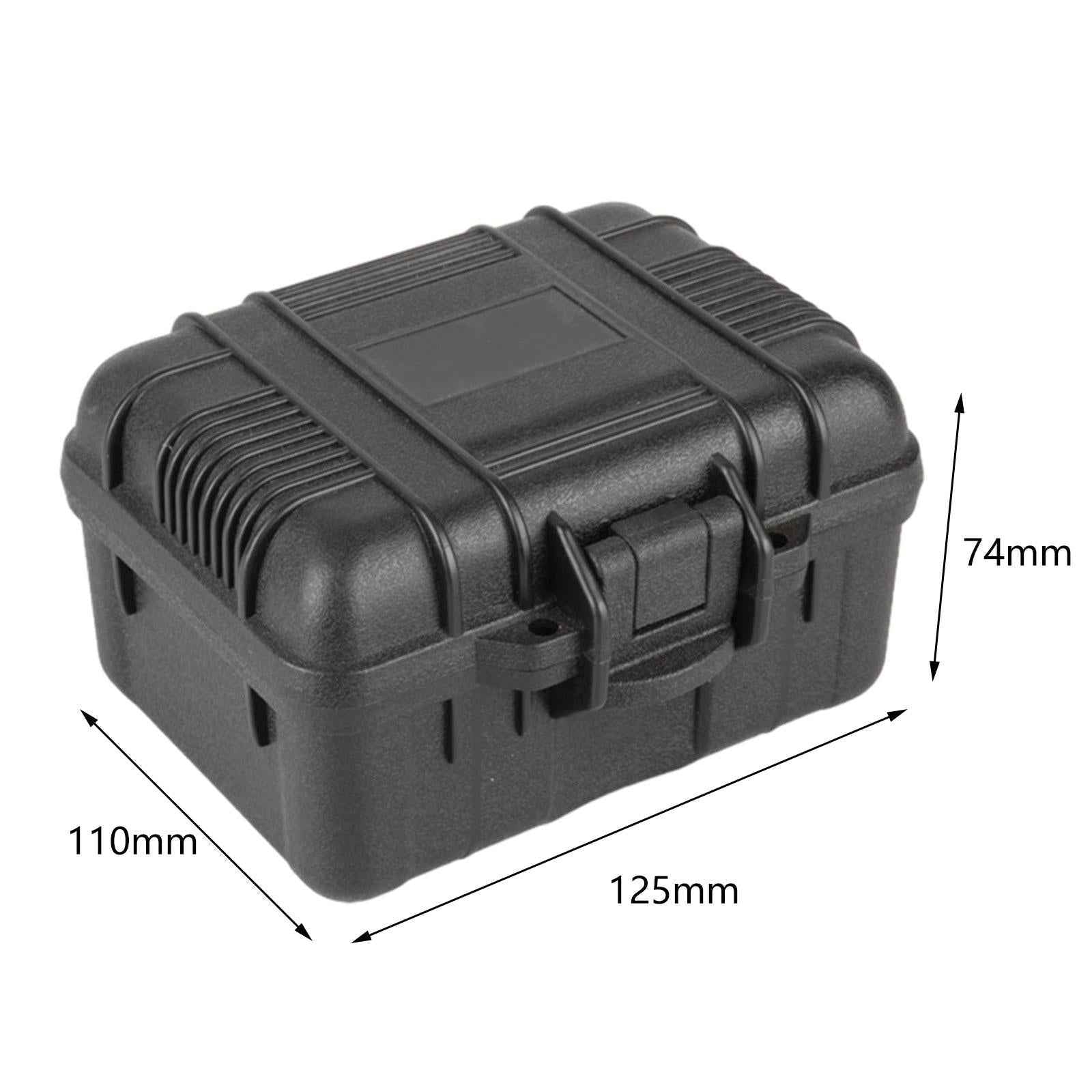Watch Storage Box Storage Case Jewelry Heavy Duty Home Office Watch Box Case black
