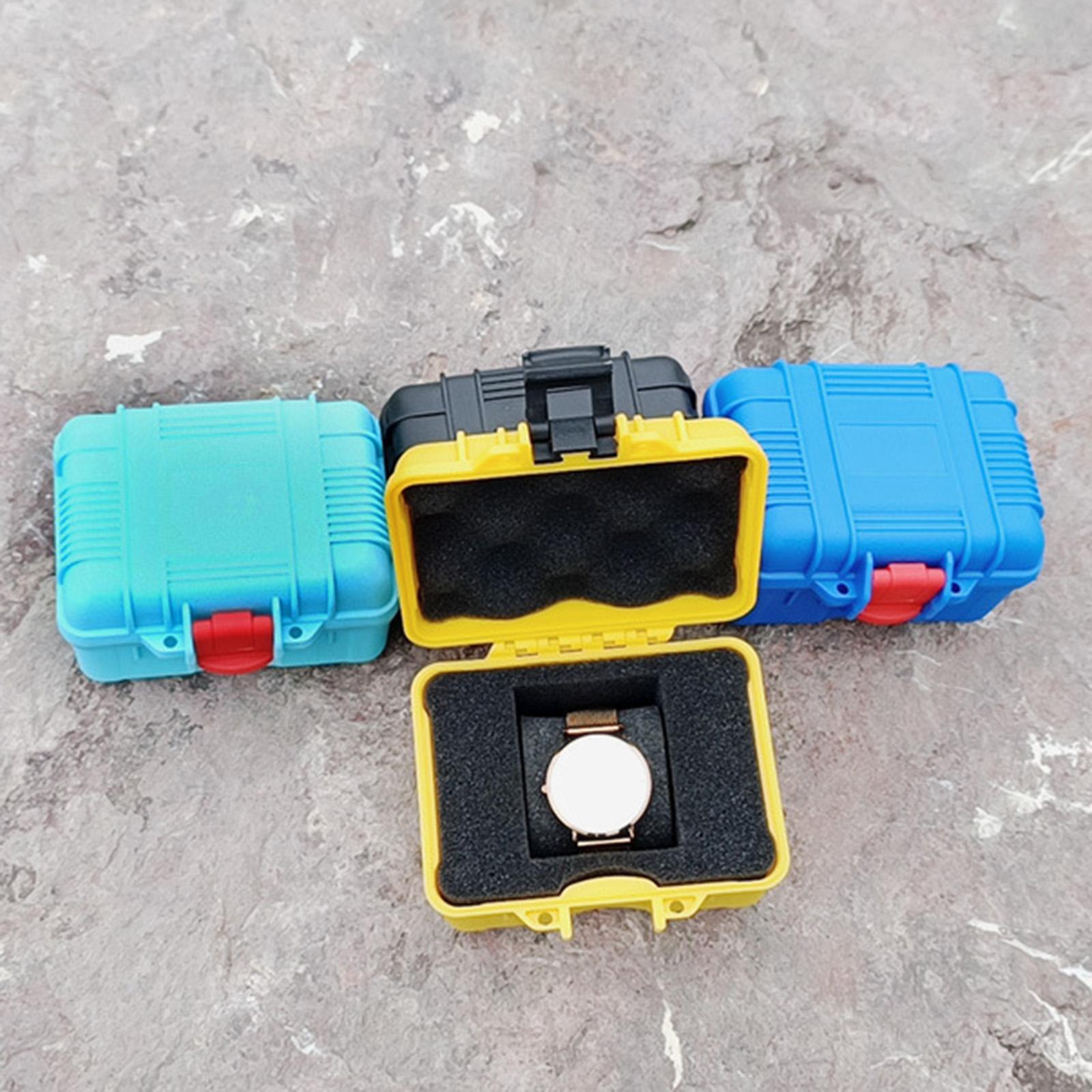 Watch Storage Box Storage Case Jewelry Heavy Duty Home Office Watch Box Case grey