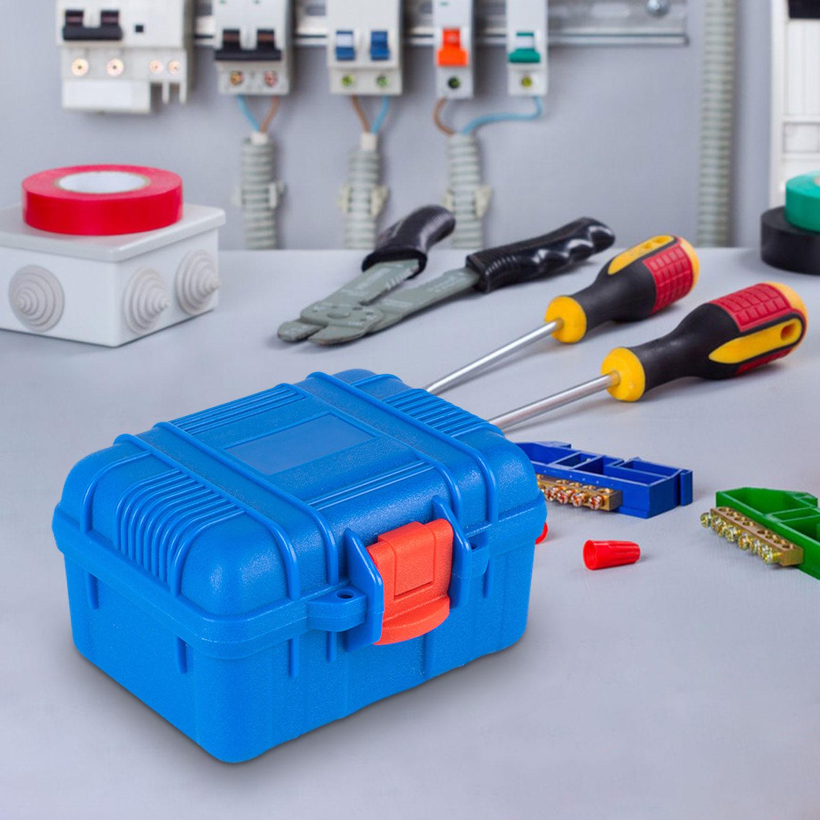 Watch Storage Box Storage Case Jewelry Heavy Duty Home Office Watch Box Case blue