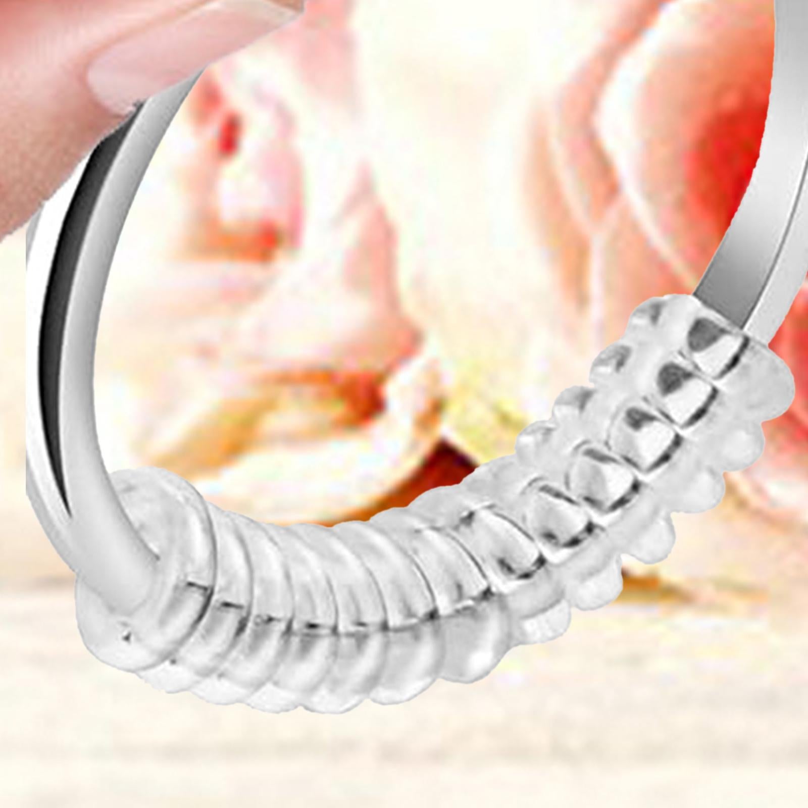 12Pcs Ring Size Adjuster Resizer Fitter for Loose Rings Wedding Ring Spacers