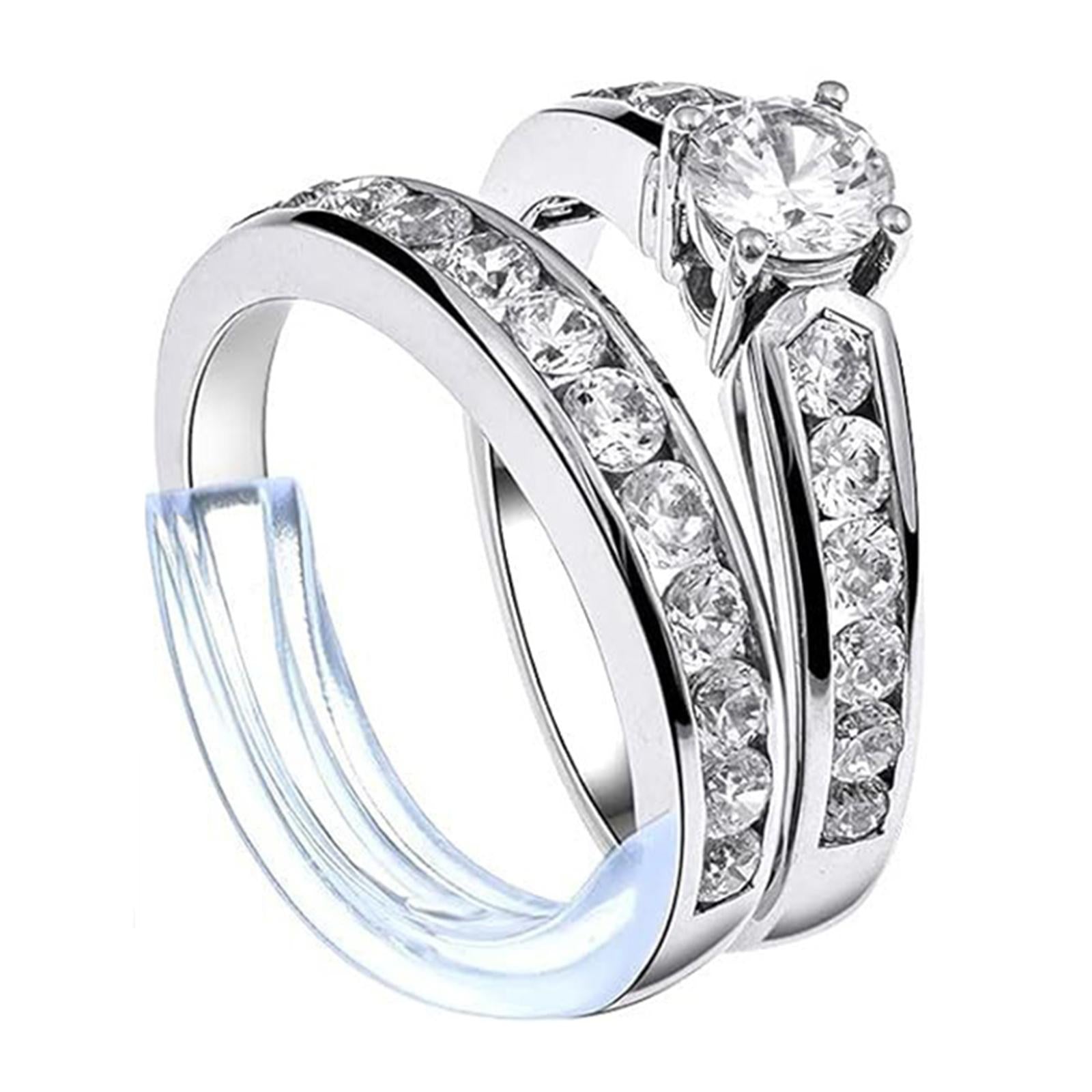 69 Pieces Ring Size Adjuster Ring Guards Ring Shrinker DIY Jewelry Tightener