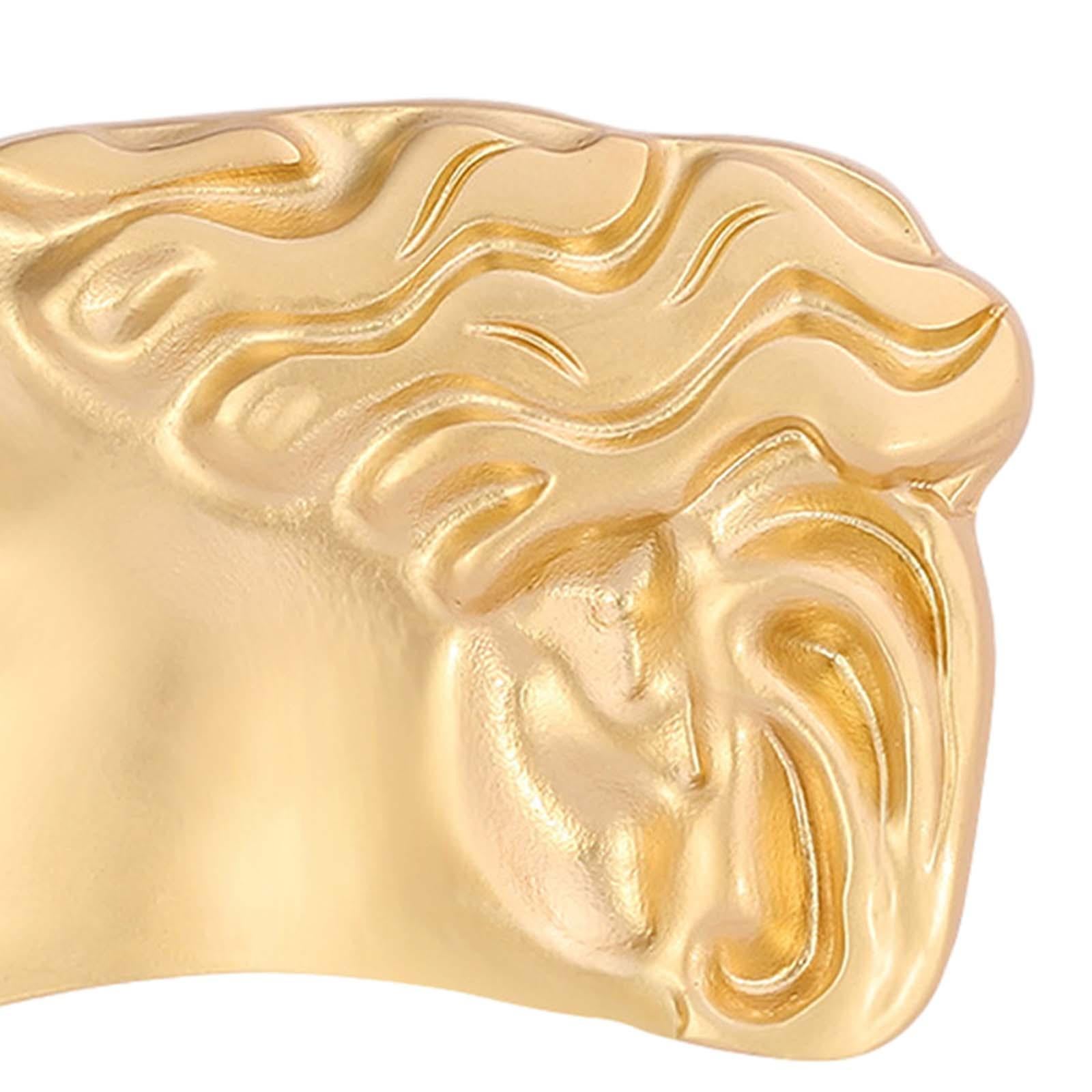 Half Human Face Brooch Punk Gift Cute Personality Pin for Sweater Coat Scarf Style B