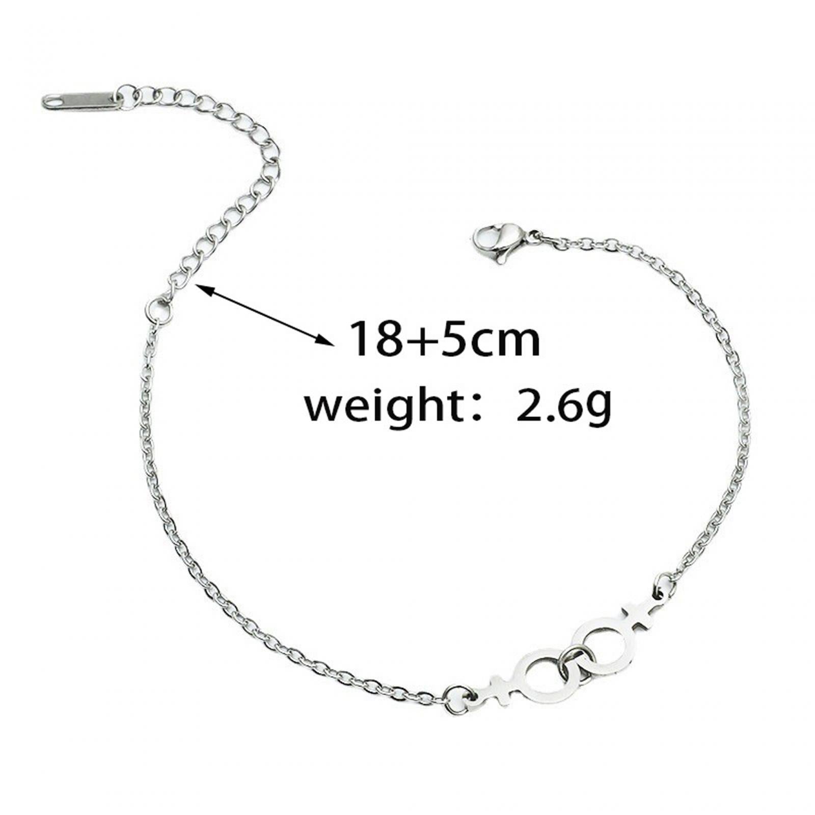 Bracelets Female Couples Friendship Gift Fashion Chain Bracelet