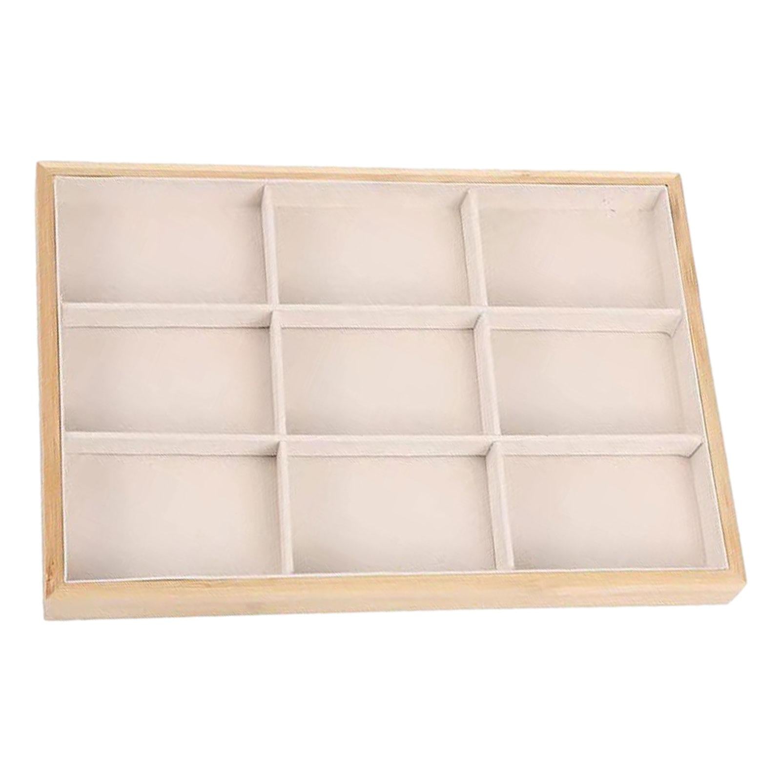 Jewelry Organizer Box Trendy Jewellery Storage for Showcase Countertop Dorm