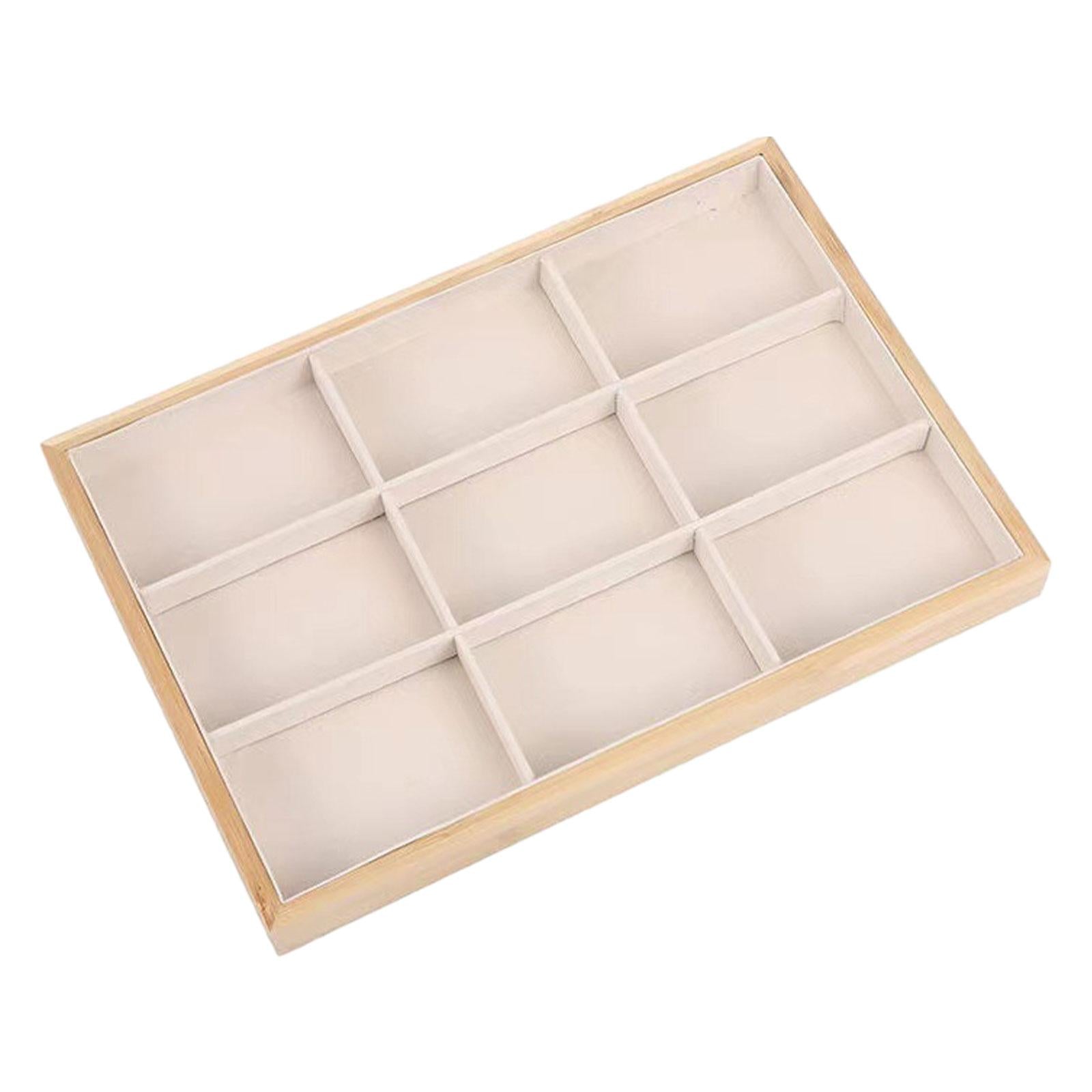 Jewelry Organizer Box Trendy Jewellery Storage for Showcase Countertop Dorm