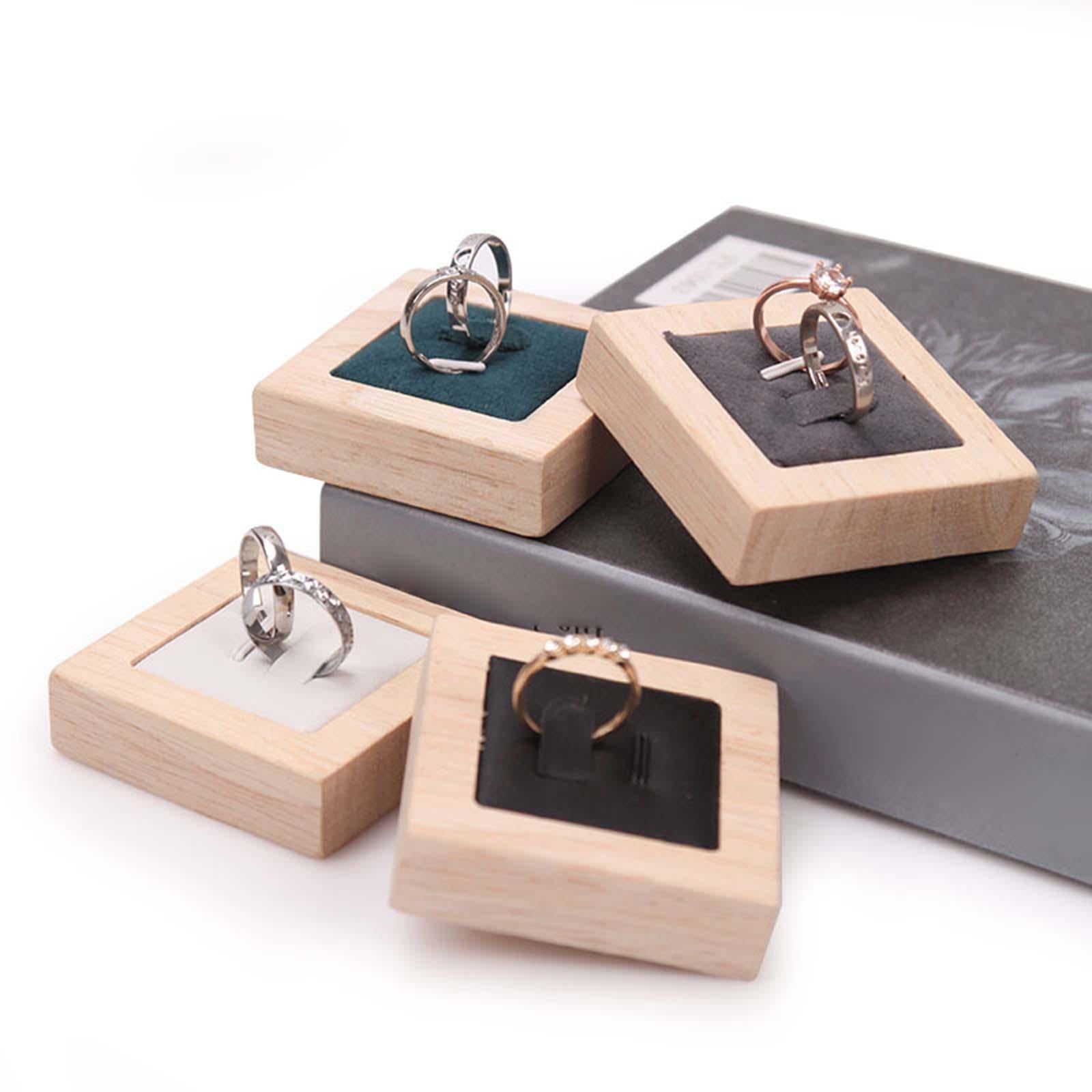 Rings Display Stand Rings Showing Organizer for Offices Home Desk Women Girl Black