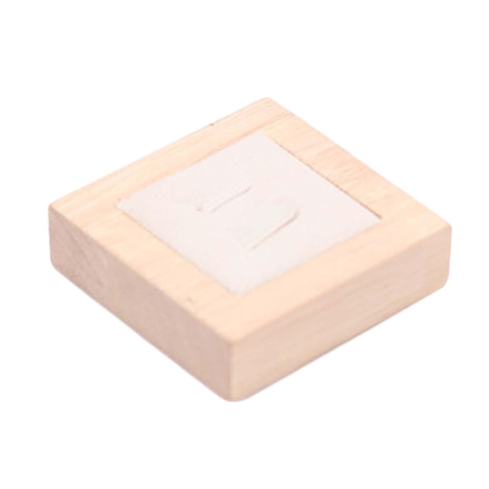 Rings Display Stand Rings Showing Organizer for Offices Home Desk Women Girl Beige