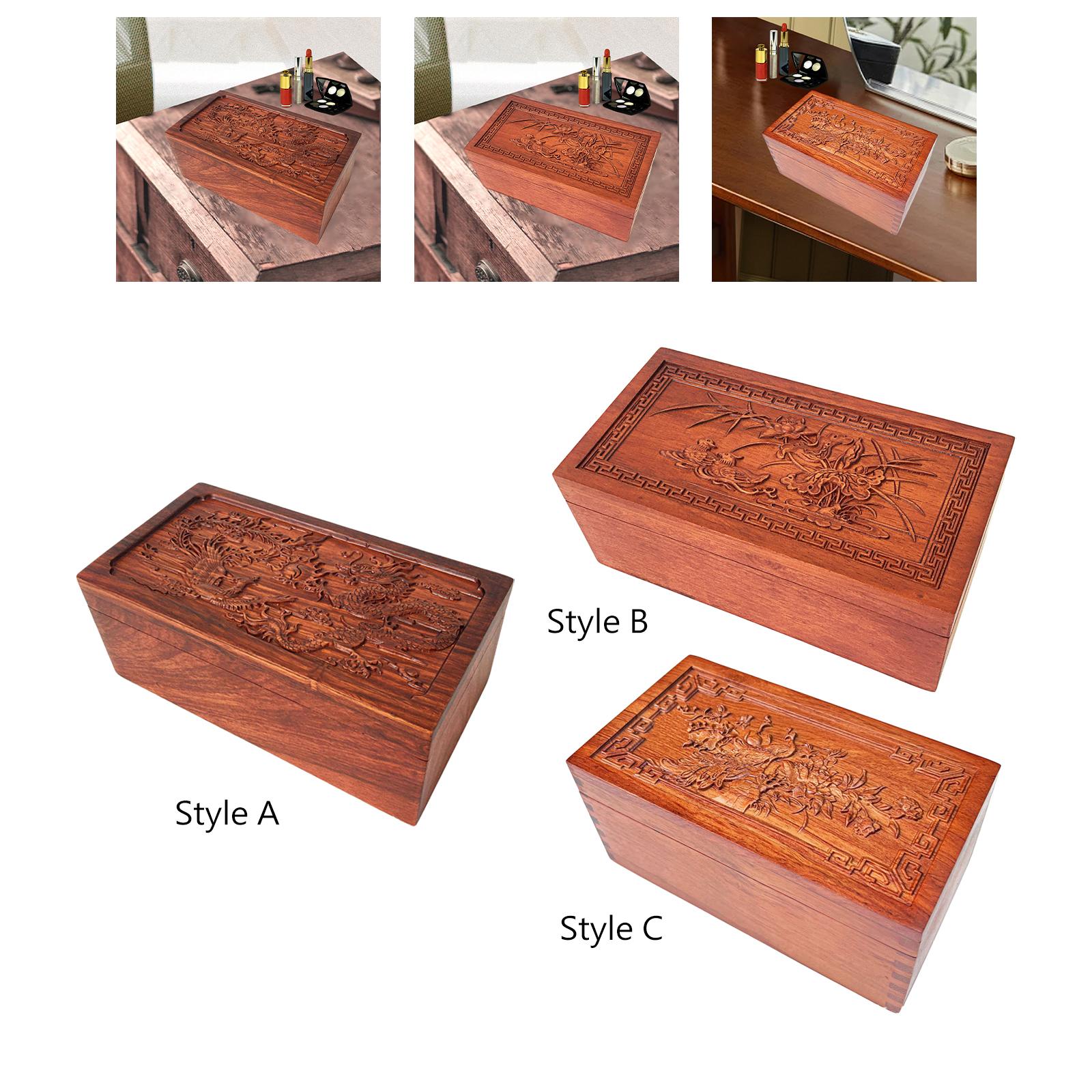 Magnetic Jewelry Box for Women Storage Case for Necklace Charm Earrings Stud Style A