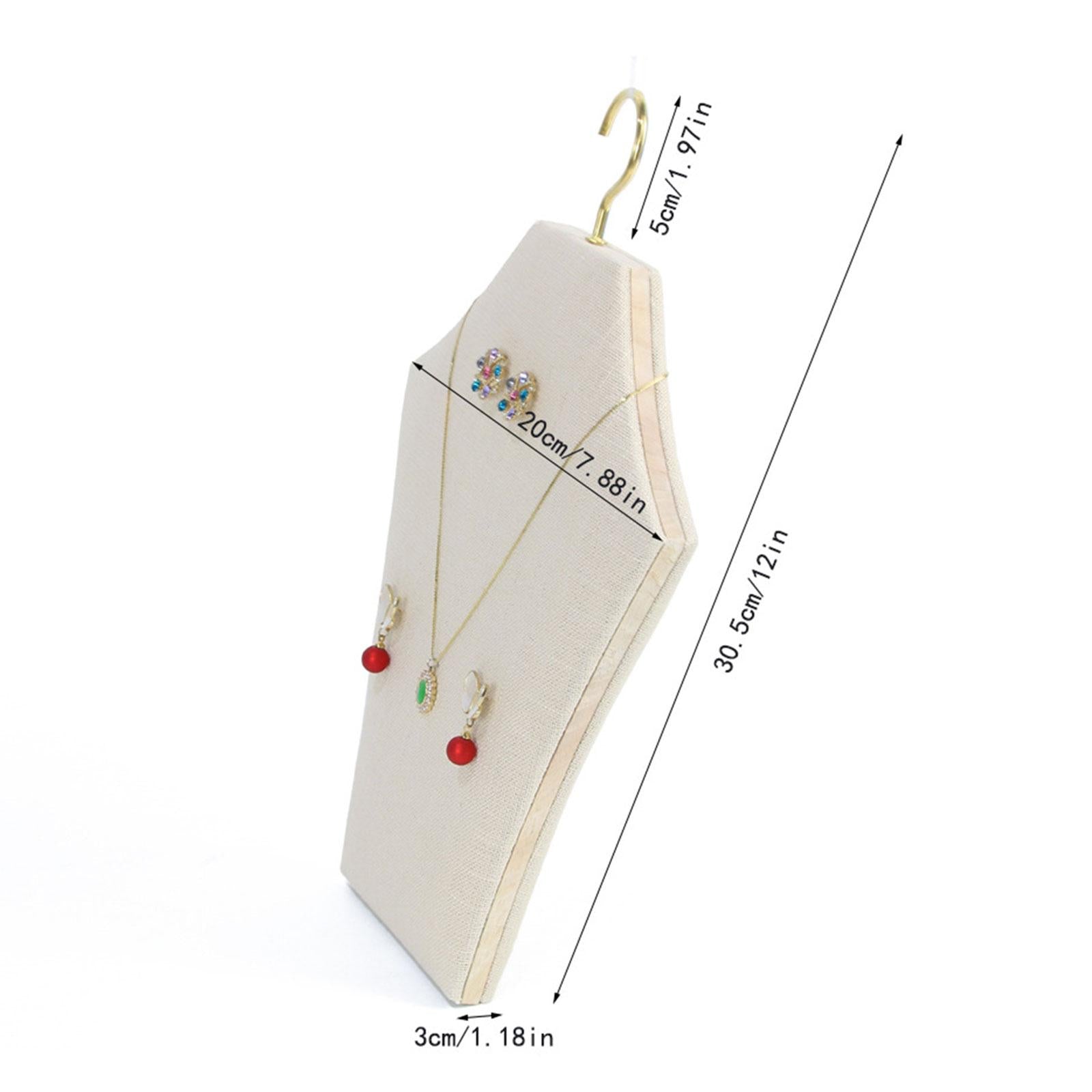 Necklace Display Stand Metal Pendant Holder for Showroom Countertop Tabletop