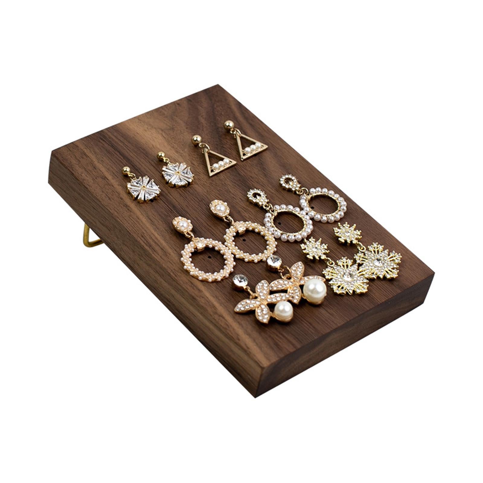 Jewelry Display Stand Decor Jewelry Rack for Desktop Props Live Broadcasting Earring Rack 10x15cm