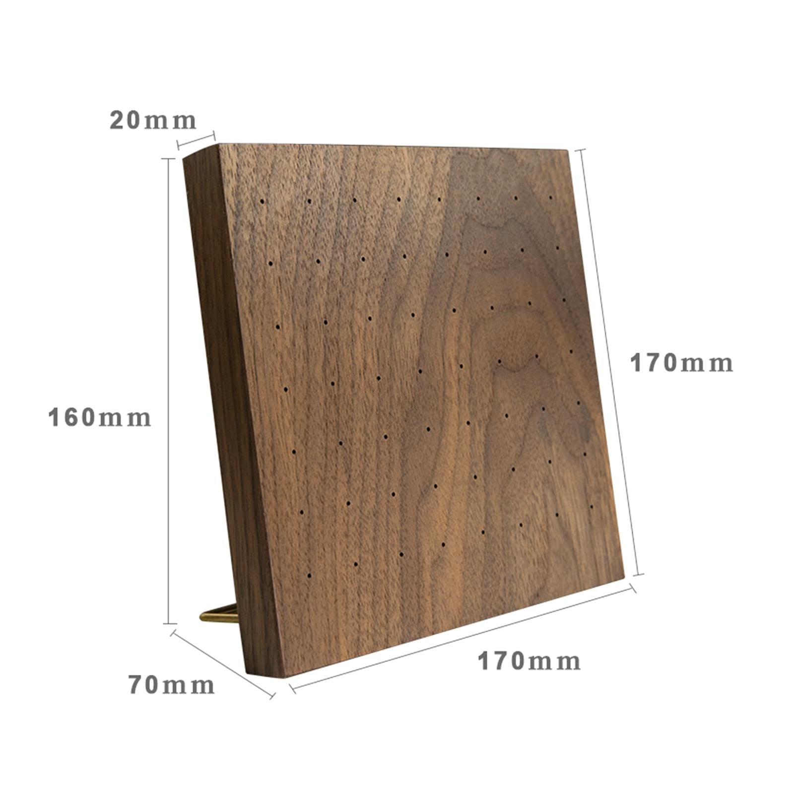 Jewelry Display Stand Decor Jewelry Rack for Desktop Props Live Broadcasting Earring Rack 17x17cm