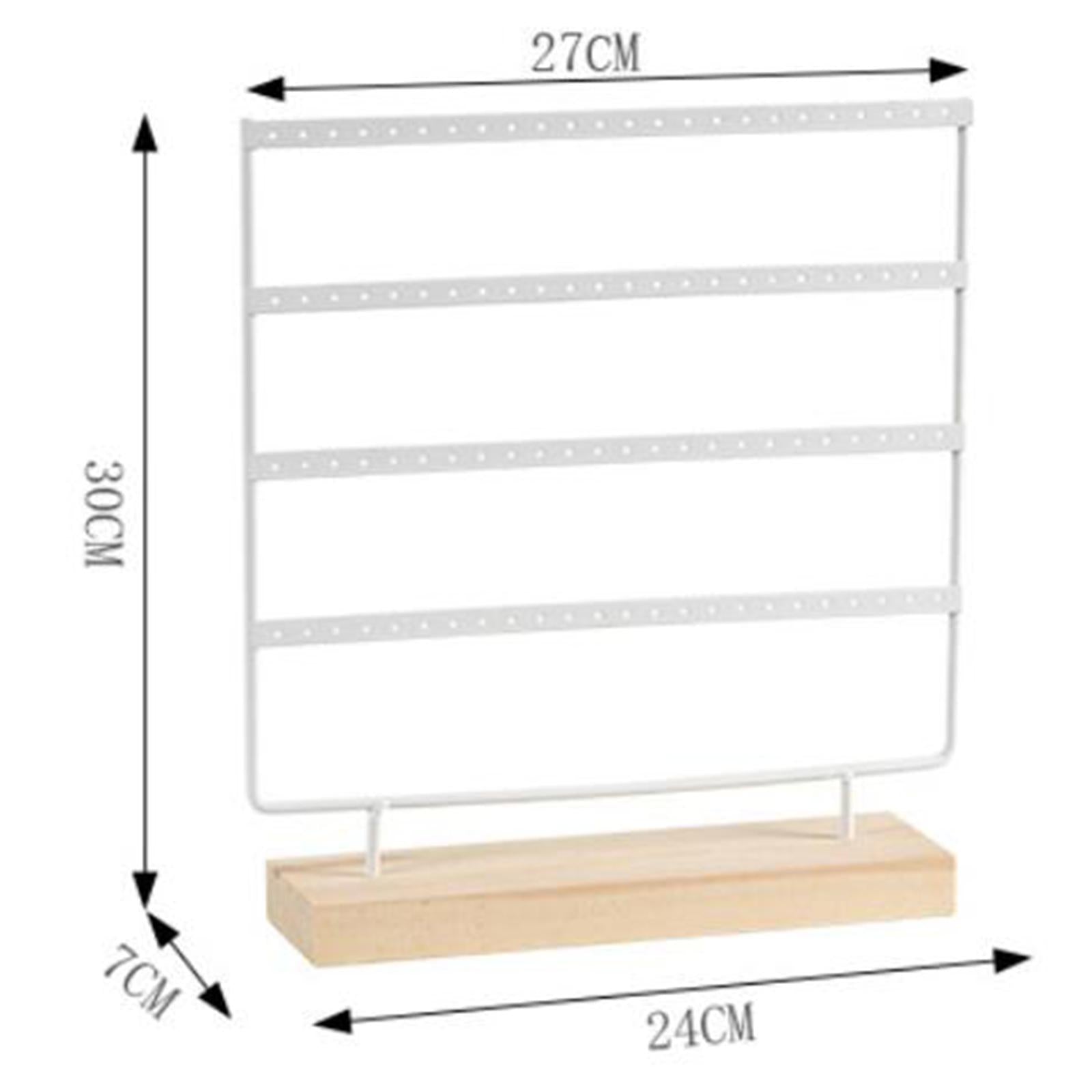 Earring Display Stand Metal Jewelry Organizer for Store Tabletop Women Girls