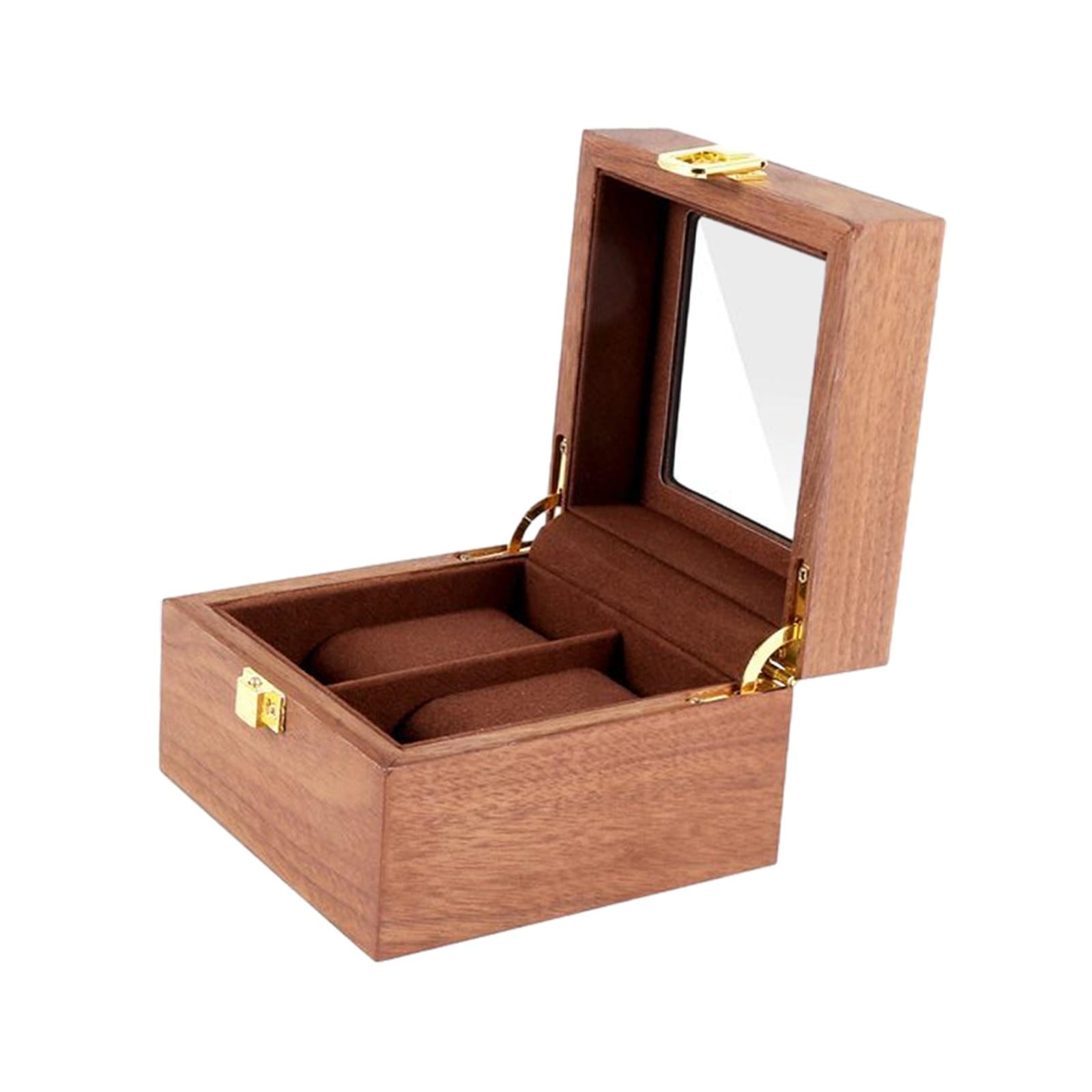 Watch Box for Men Women Container Elegant Jewelry Box Jewelry Organizer Case