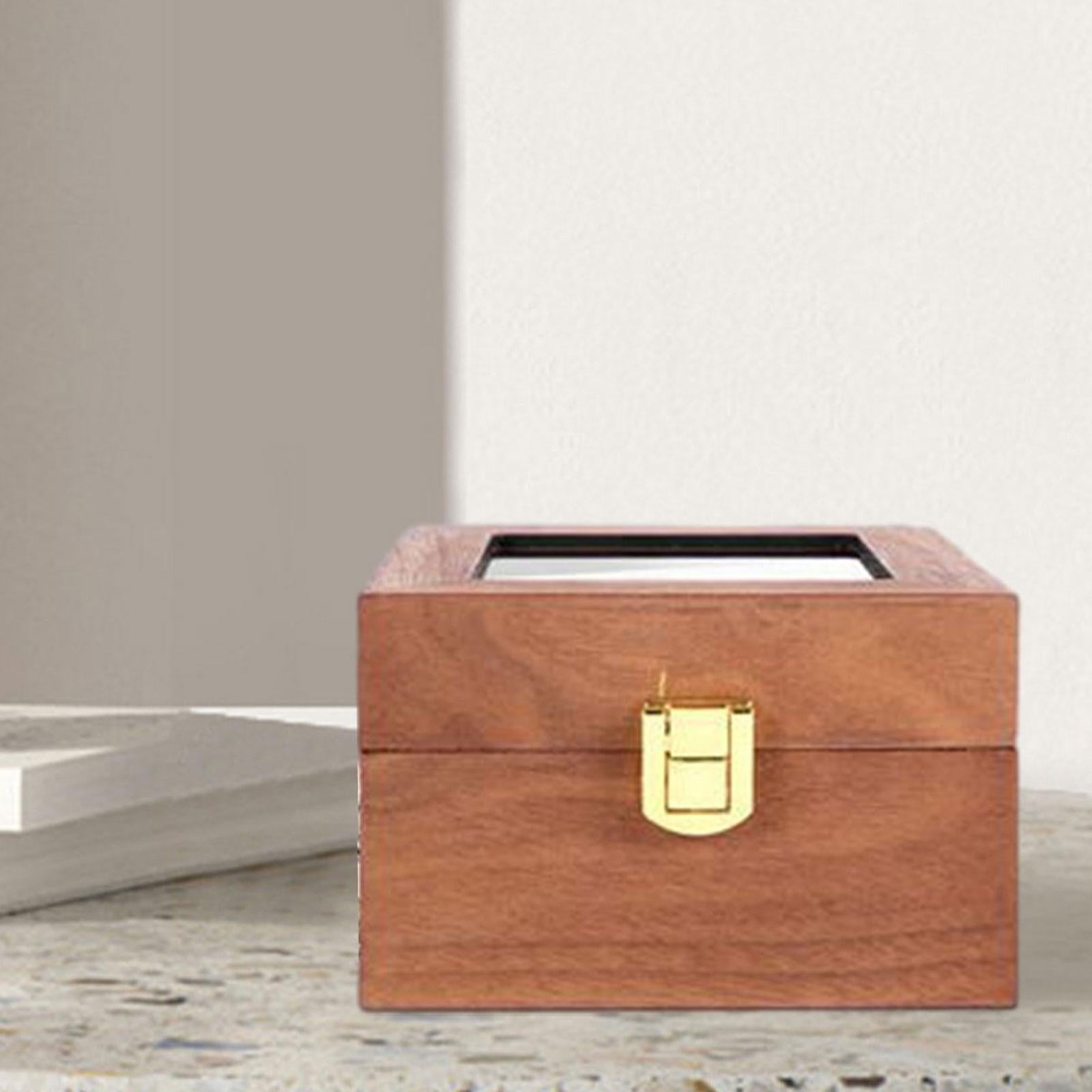 Watch Box for Men Women Container Elegant Jewelry Box Jewelry Organizer Case