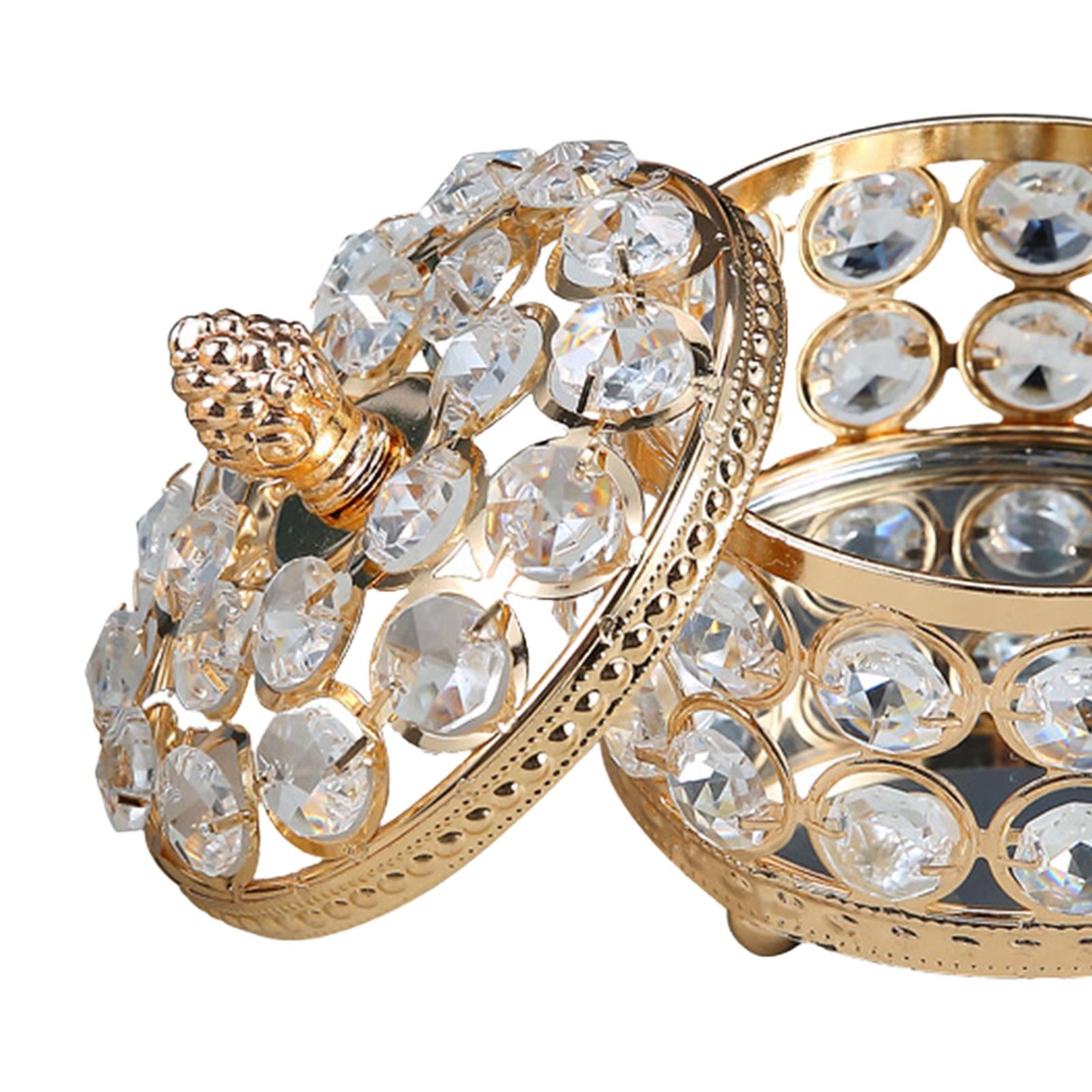 Jewelry Box Trinket Storage Organizer for Earrings Necklaces Bracelets Girls l