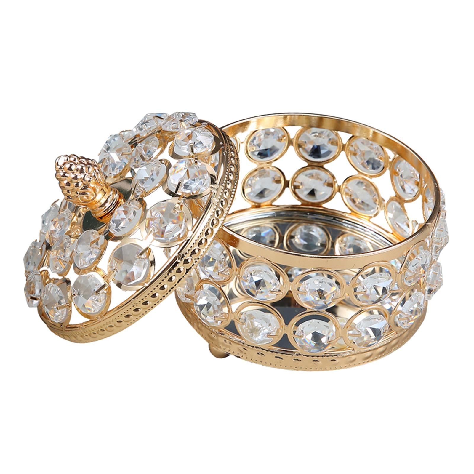 Jewelry Box Trinket Storage Organizer for Earrings Necklaces Bracelets Girls m