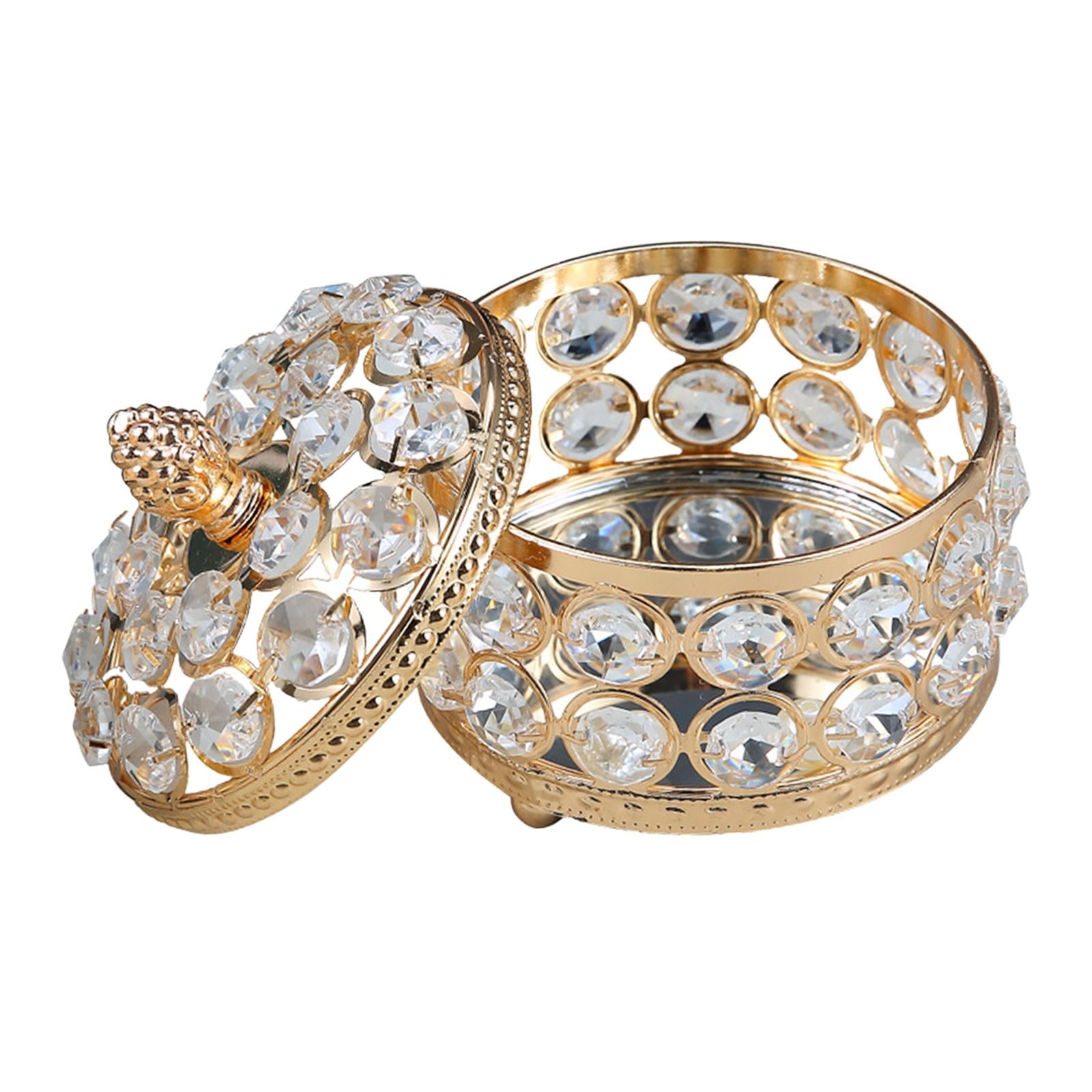 Jewelry Box Trinket Storage Organizer for Earrings Necklaces Bracelets Girls m