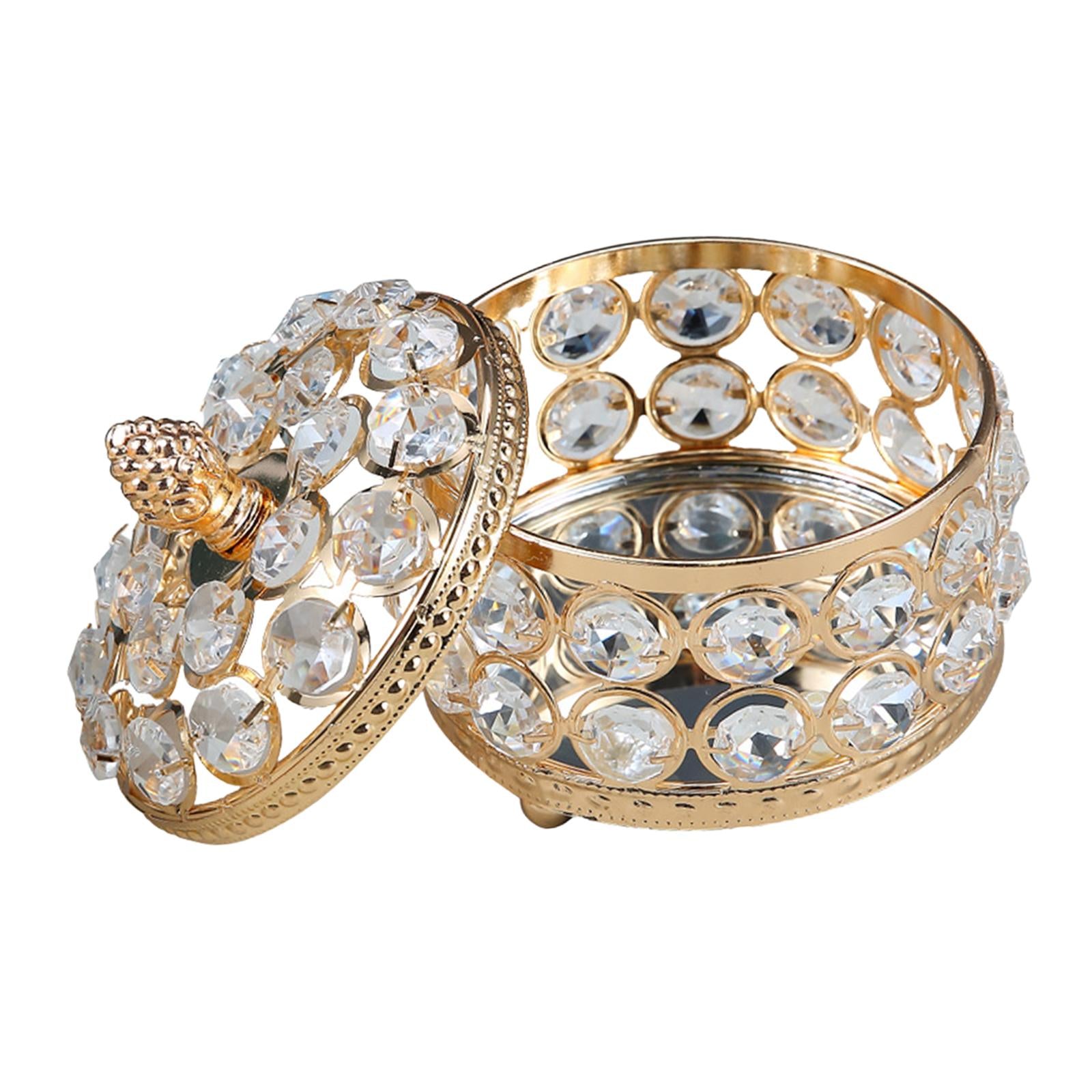 Jewelry Box Trinket Storage Organizer for Earrings Necklaces Bracelets Girls s