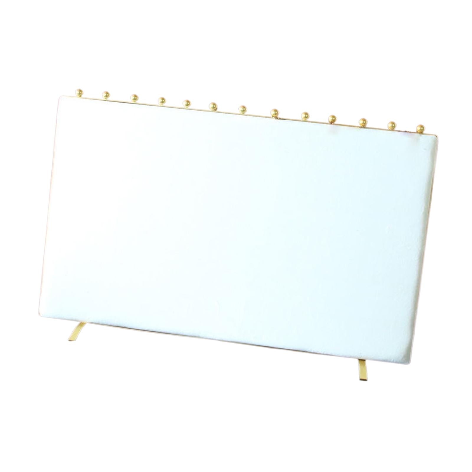 Earring Display Stand Portable Gift for Shopping Mall Dresser Live Broadcast white