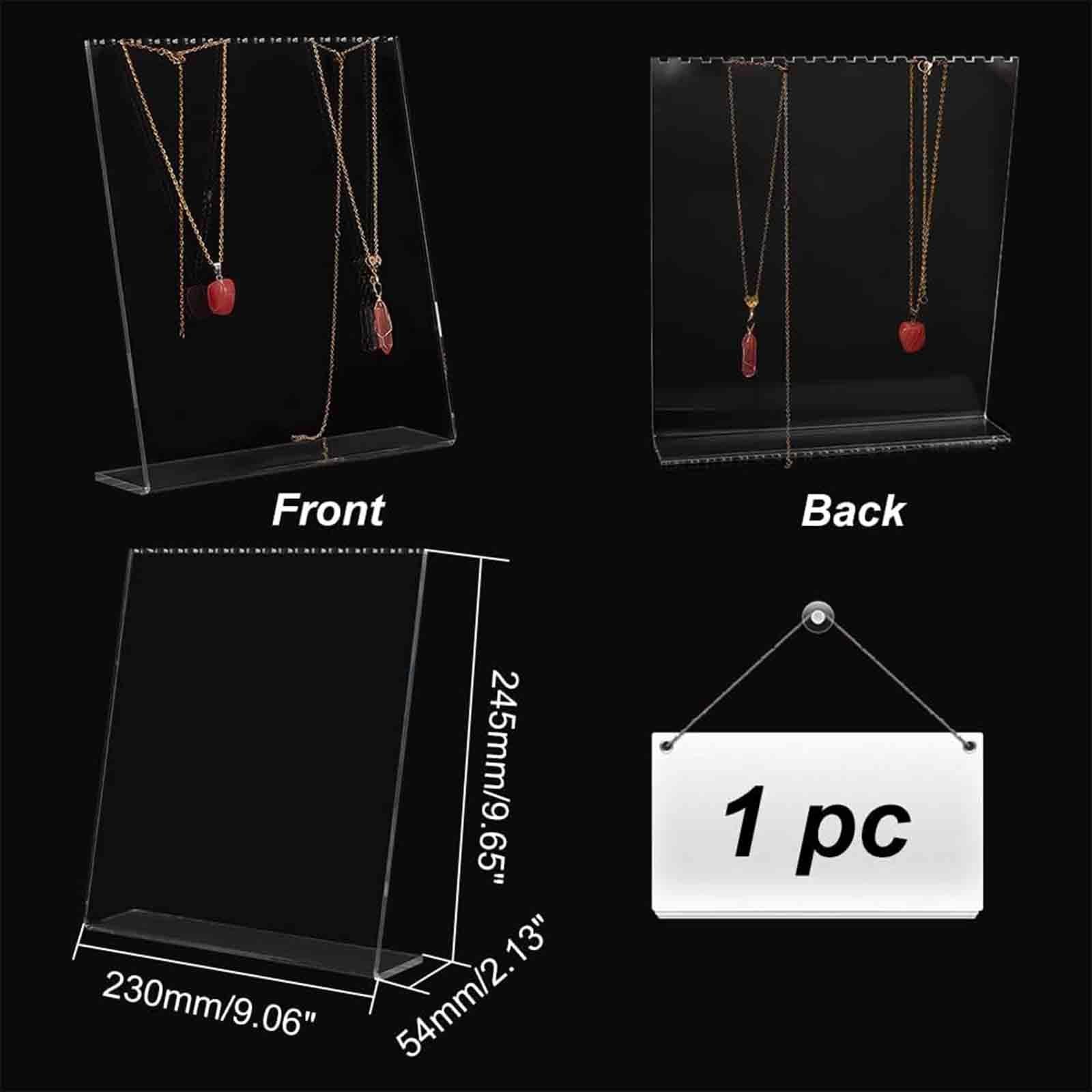 Necklace Stand Stable Jewelry Display Rack for Dresser Retail Stores Shelves