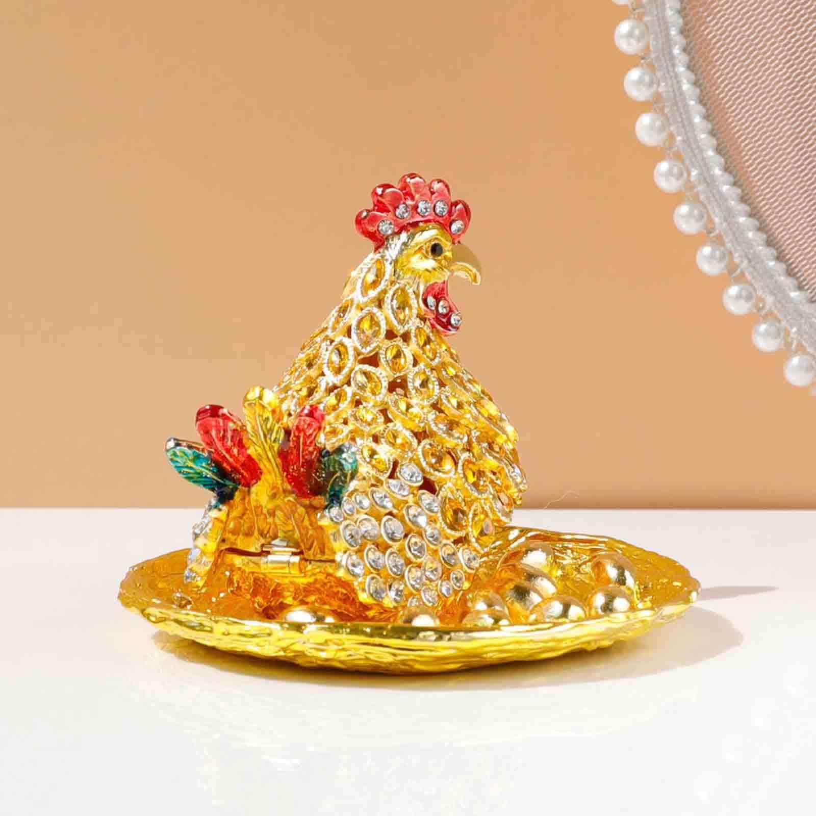 Trinket Box Jewelry Case for Women Jewelry Box for Earrings Rings Home Decor