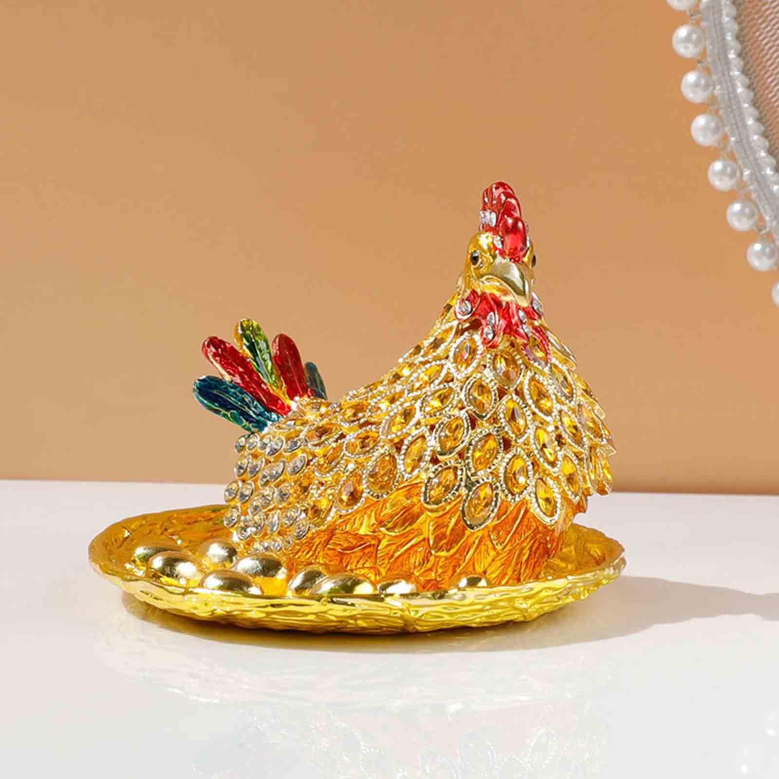 Trinket Box Jewelry Case for Women Jewelry Box for Earrings Rings Home Decor