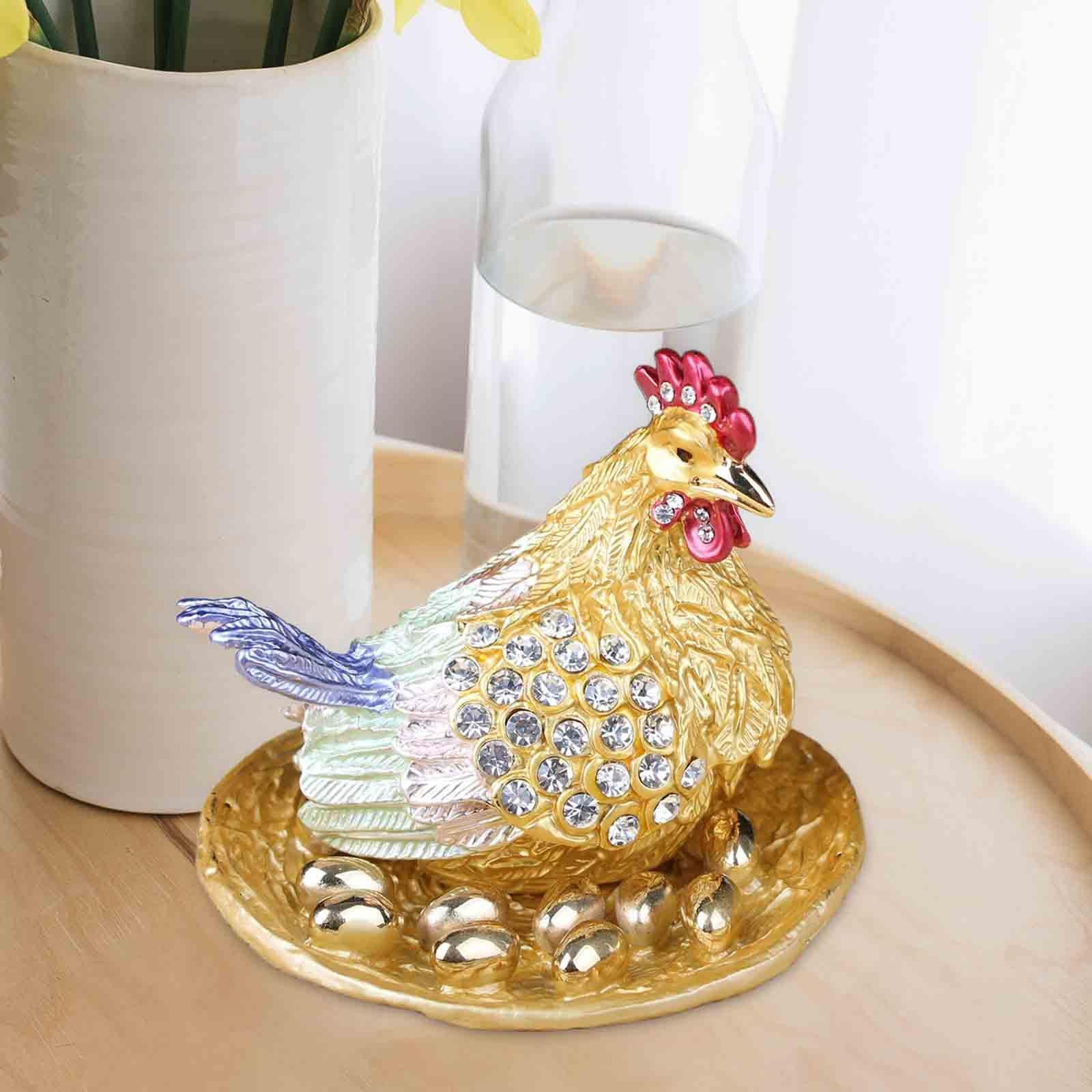 Jewelry Box Dresser Trinket Box for Necklaces Bracelets Ear Studs Home Decor Purple