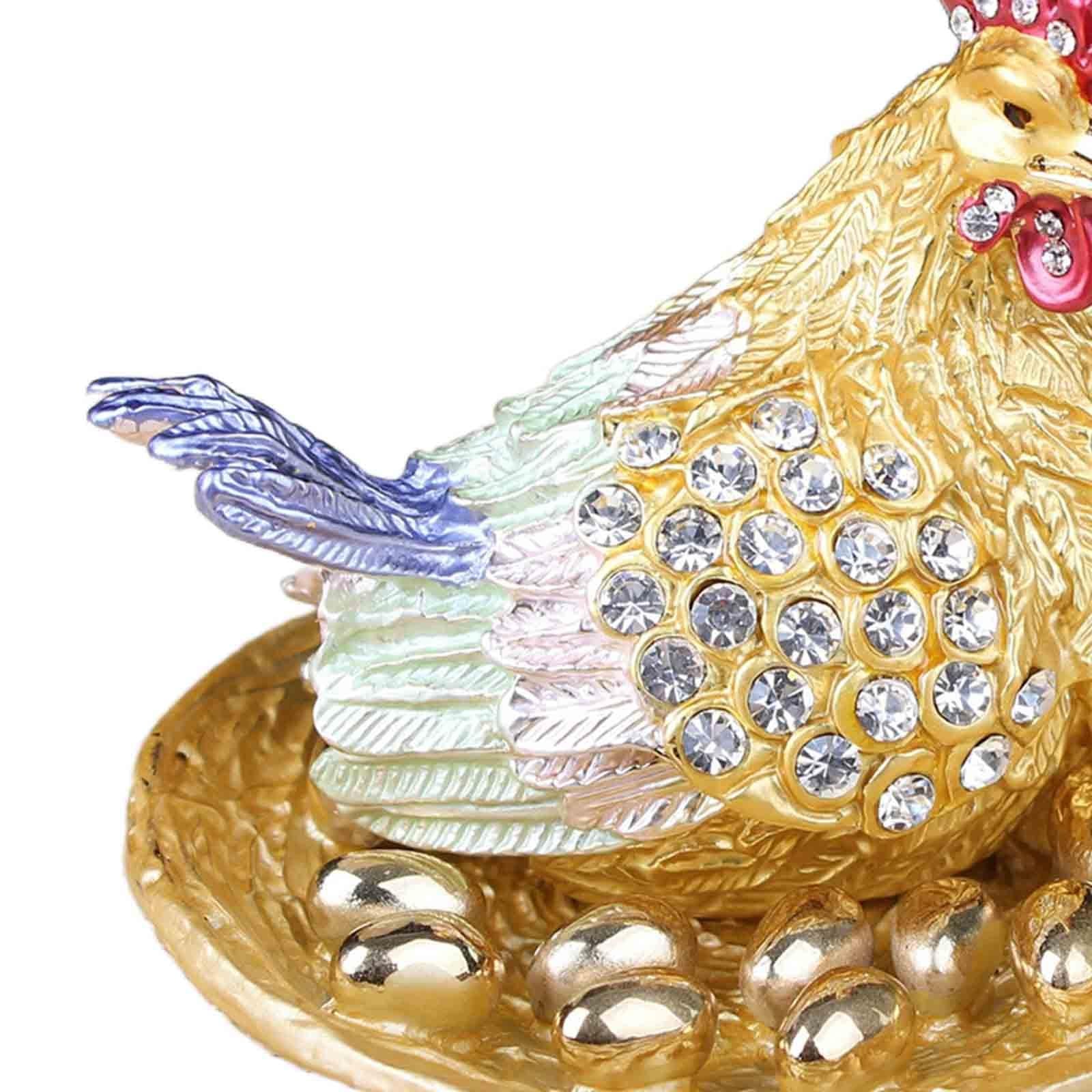 Jewelry Box Dresser Trinket Box for Necklaces Bracelets Ear Studs Home Decor Purple