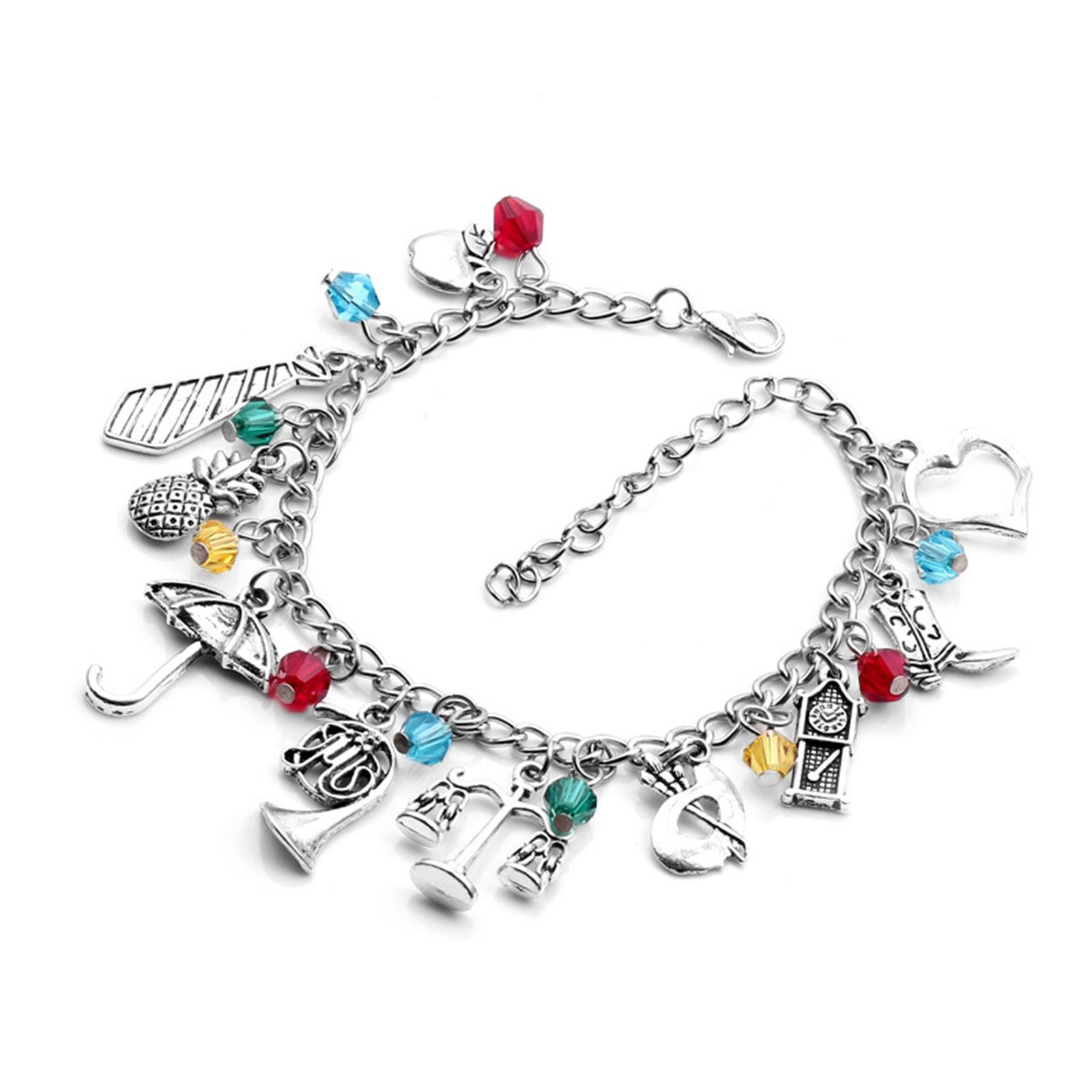 Charm Bracelet for Women Trendy Link Bracelet for Best Friend Girls Daughter