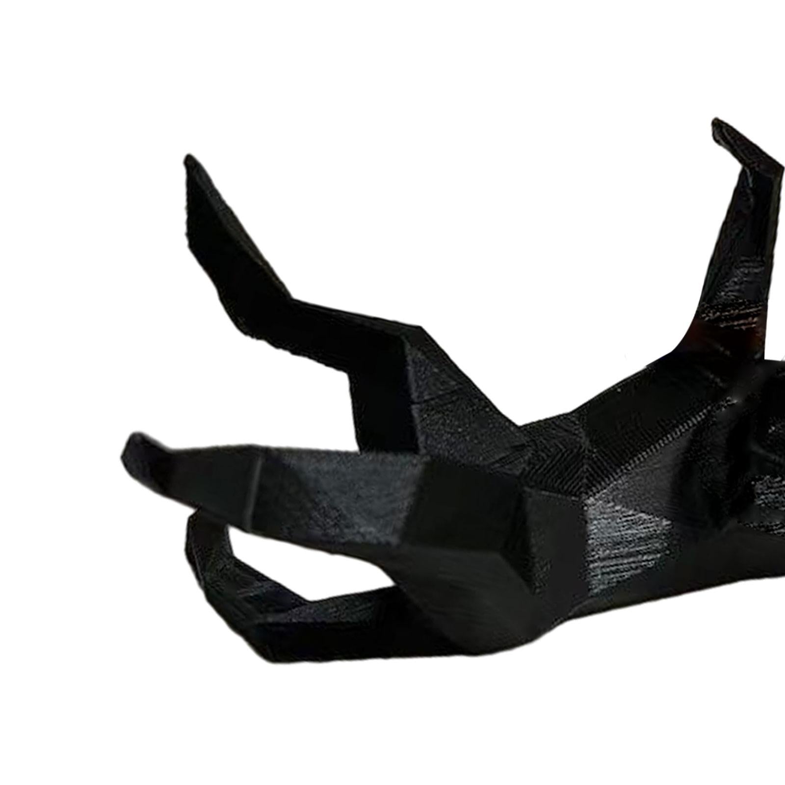 Dog Ring Holder Ring Display Holder Cute Organizer for Mom Female Engagement black