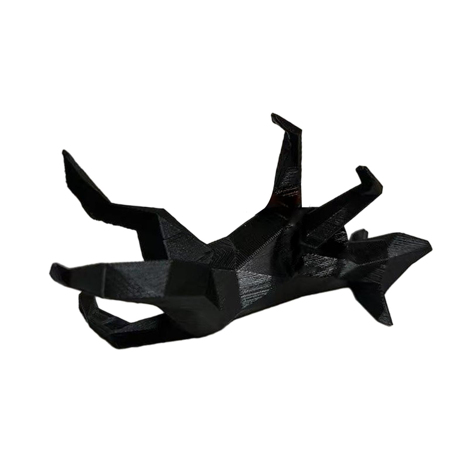 Dog Ring Holder Ring Display Holder Cute Organizer for Mom Female Engagement black