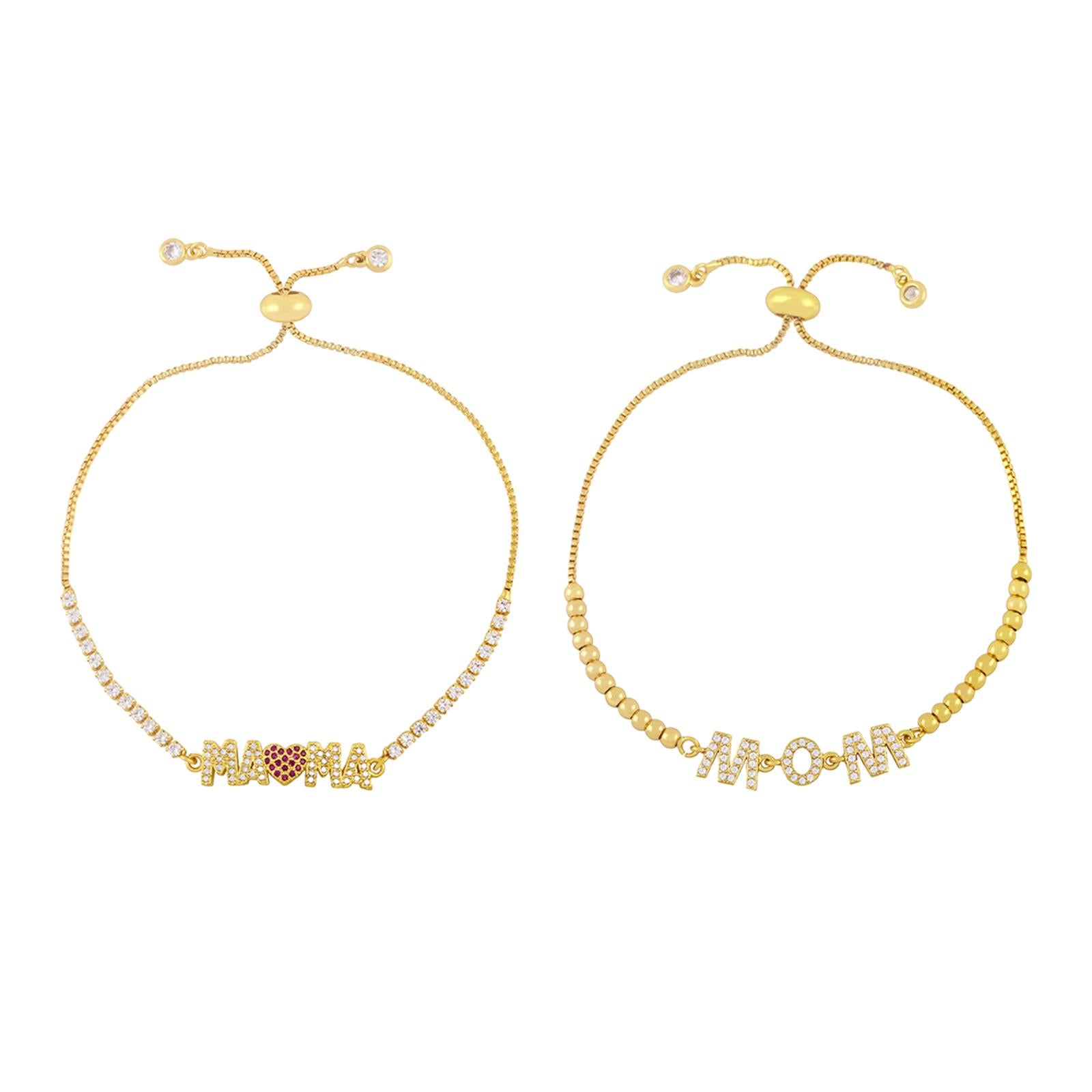 Chain Bracelet Casual Mother's Day Gift for Engagement Thanksgiving New Year Mom