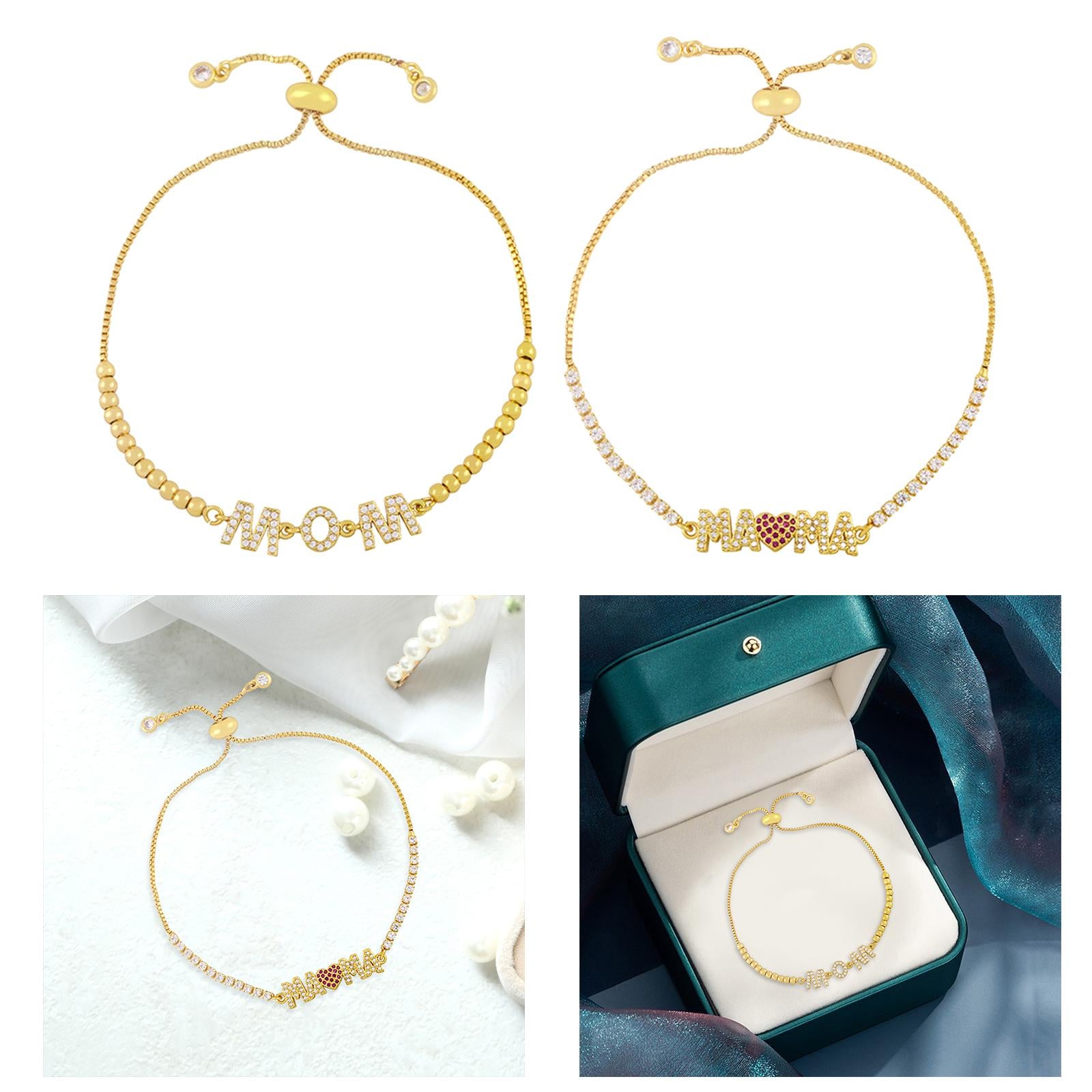 Chain Bracelet Casual Mother's Day Gift for Engagement Thanksgiving New Year Mom