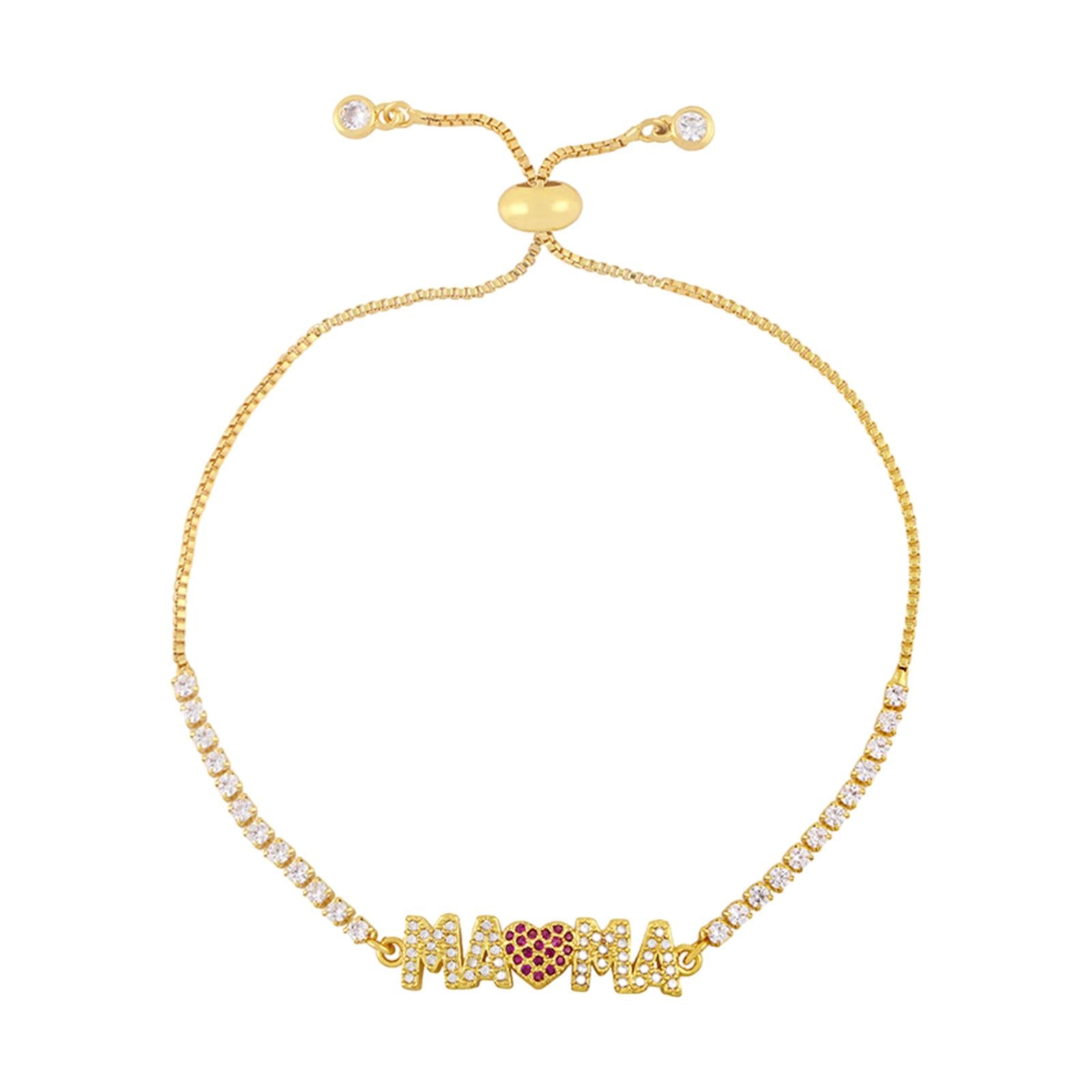 Chain Bracelet Casual Mother's Day Gift for Engagement Thanksgiving New Year MaMa