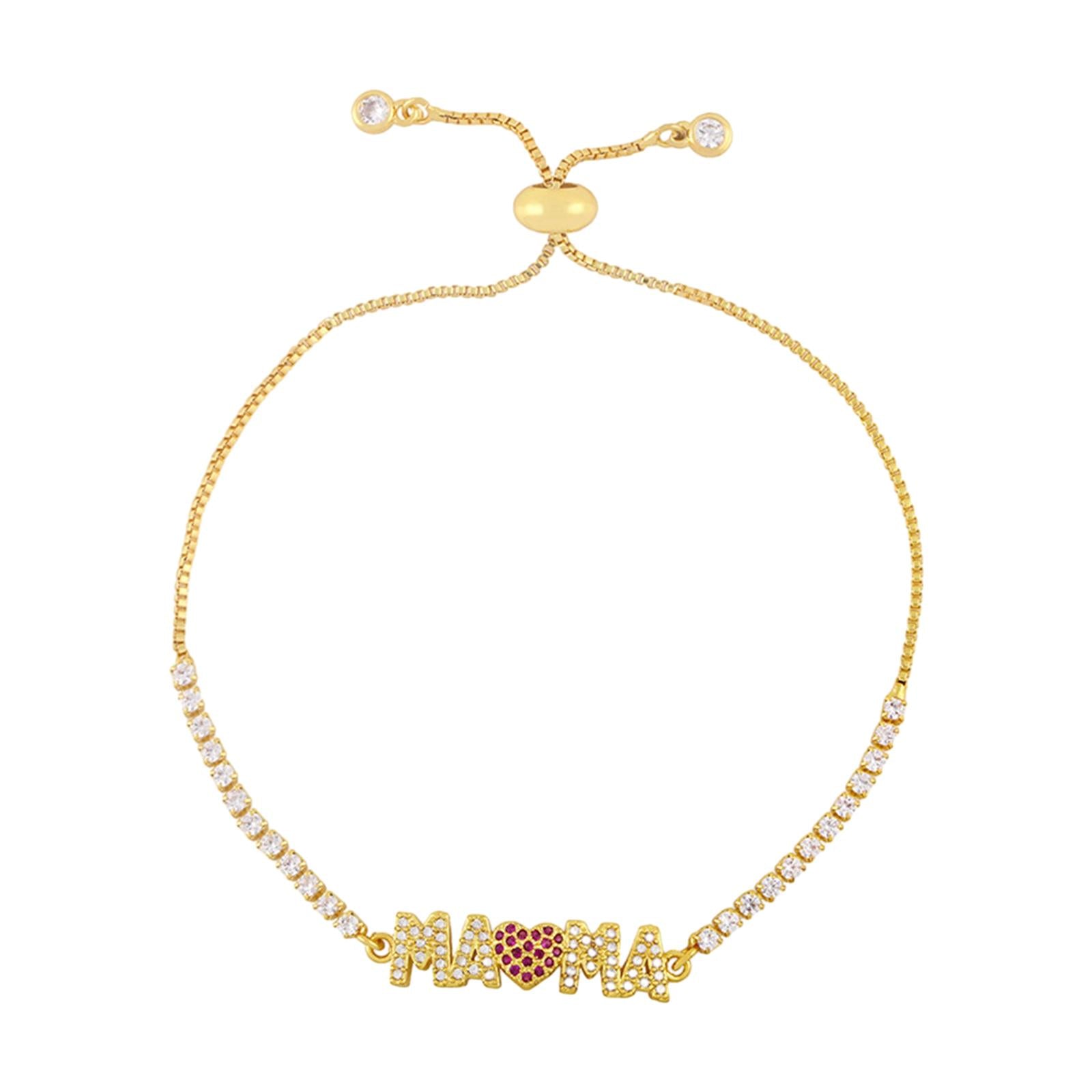 Chain Bracelet Casual Mother's Day Gift for Engagement Thanksgiving New Year MaMa