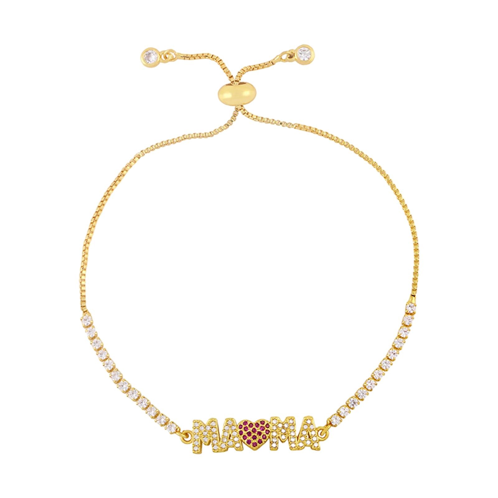 Chain Bracelet Casual Mother's Day Gift for Engagement Thanksgiving New Year MaMa