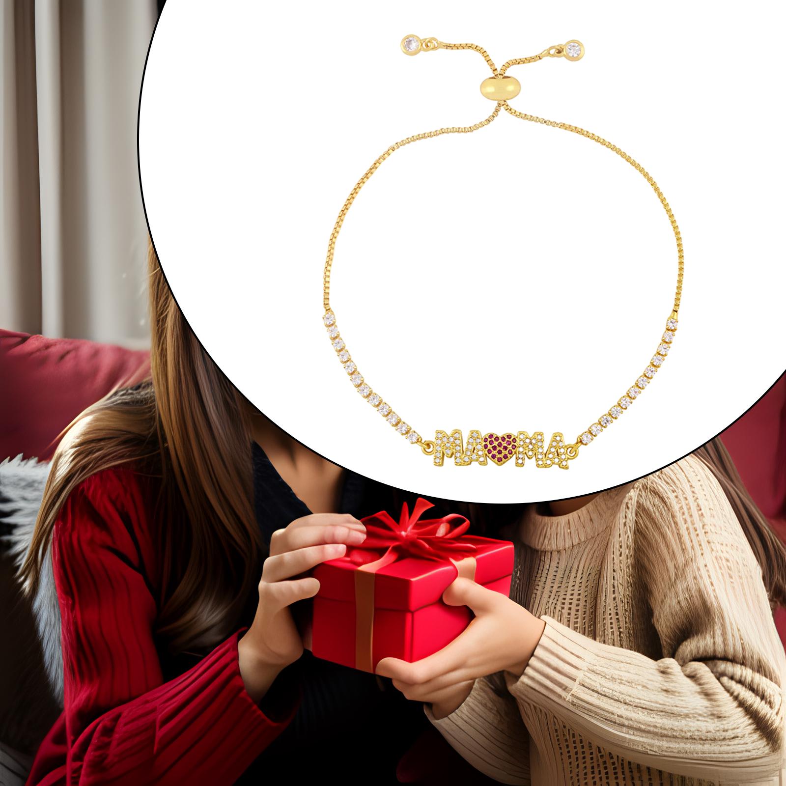 Chain Bracelet Casual Mother's Day Gift for Engagement Thanksgiving New Year MaMa