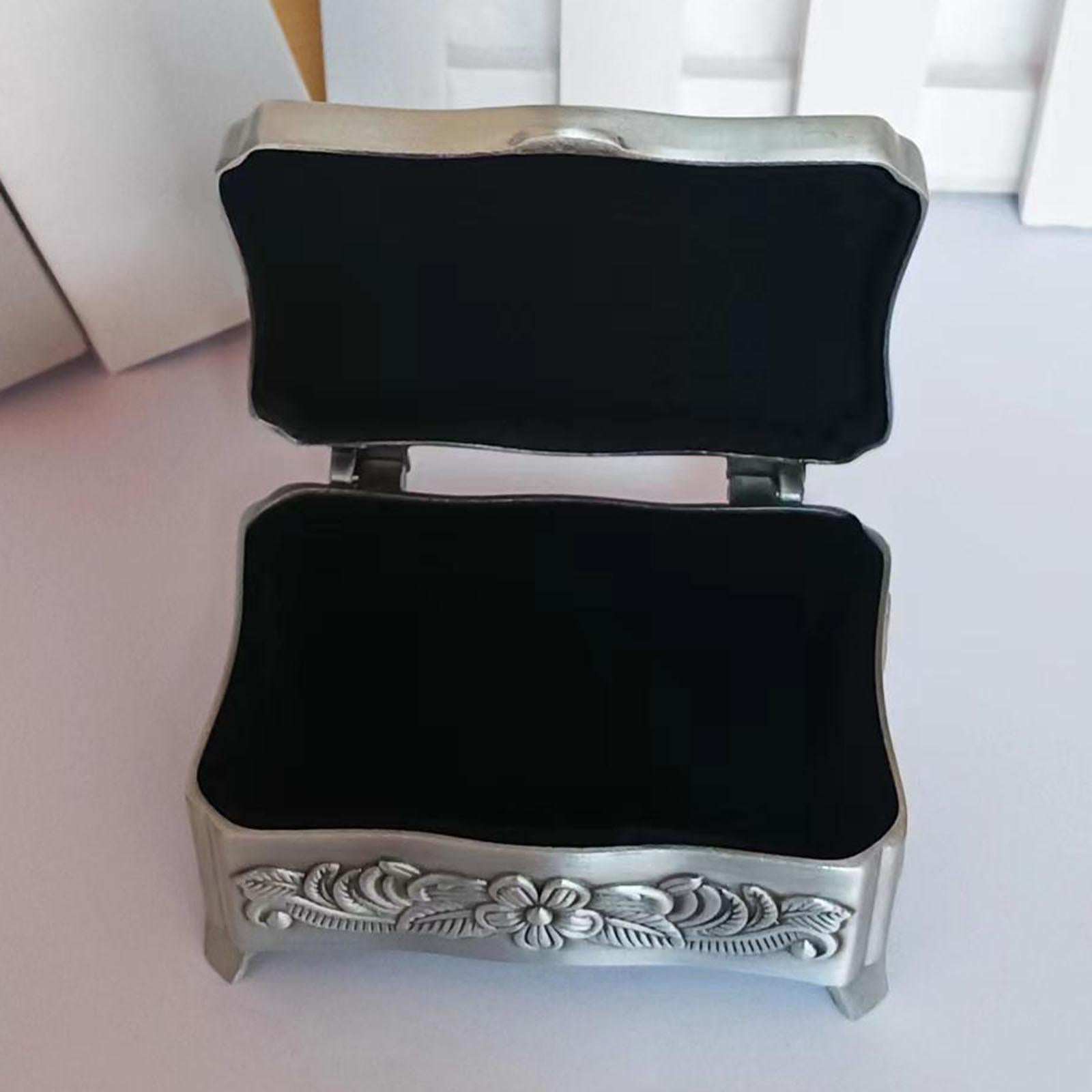 Jewelry Organizer Box Gift Decorative Jewelry Box for Necklace Earring Rings