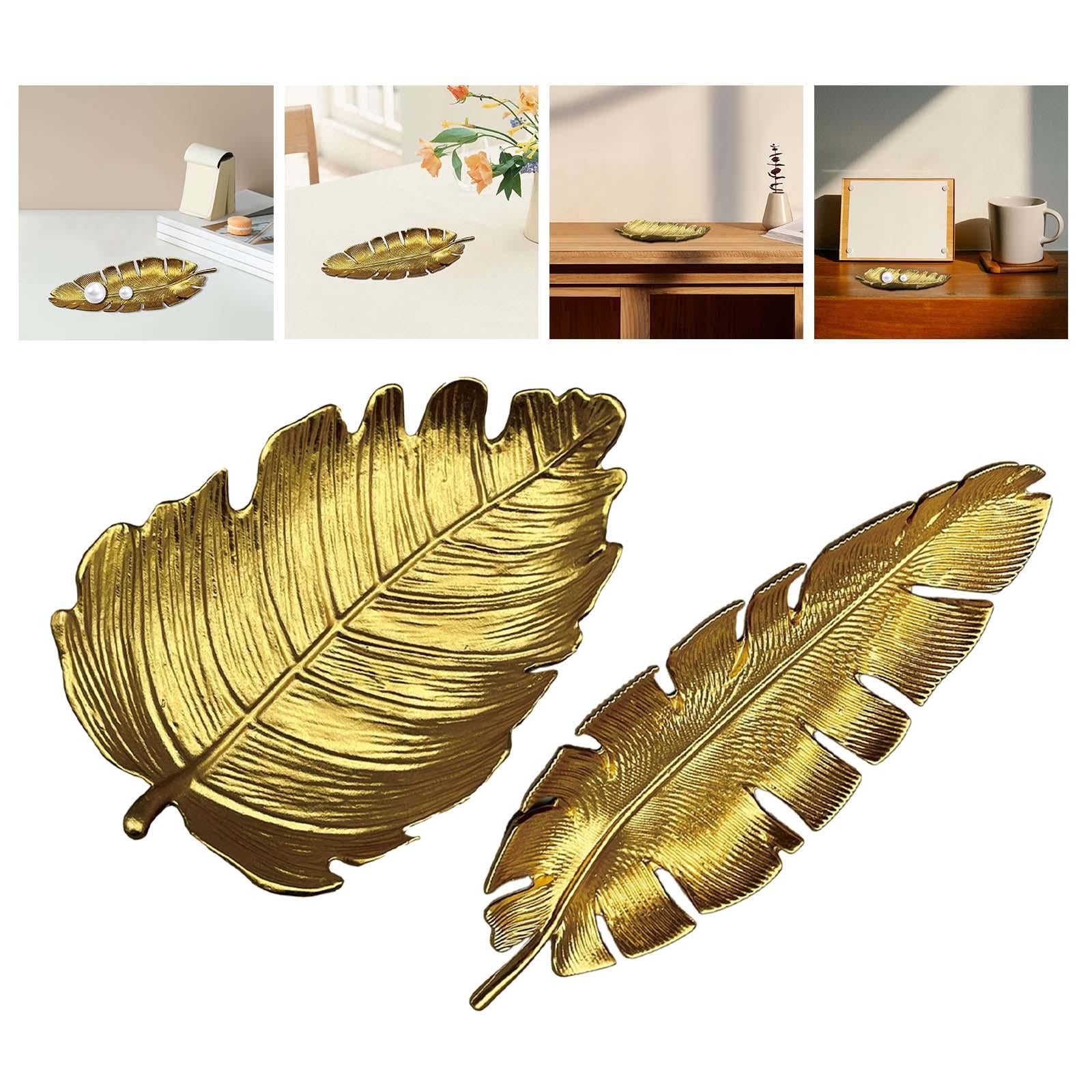 Jewelry Display Plate Jewelry Trinket Dish for Earrings Watches Necklace