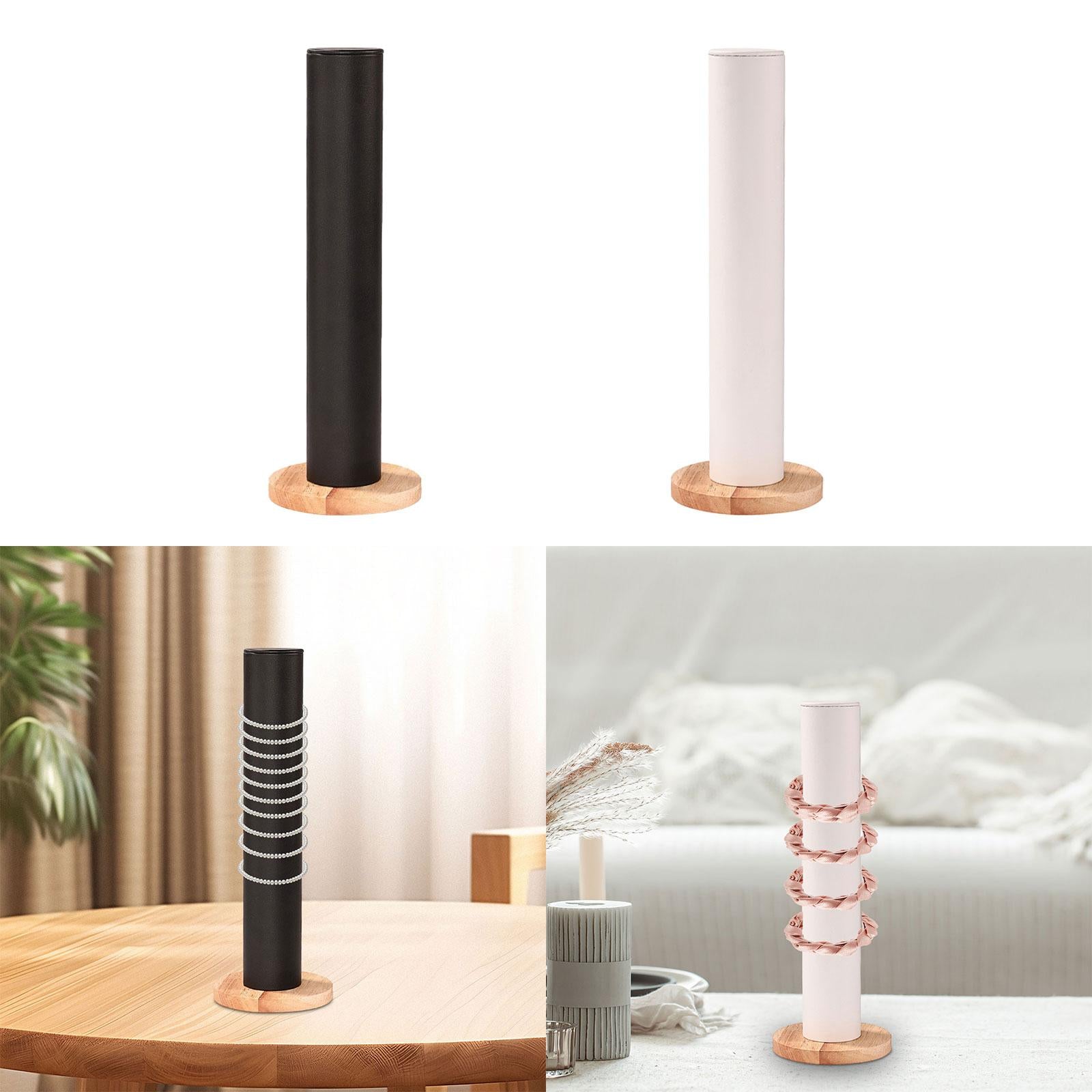 Bracelet Display Stand Luxury Bangle Display Holder for Stores Dorm Bathroom Black