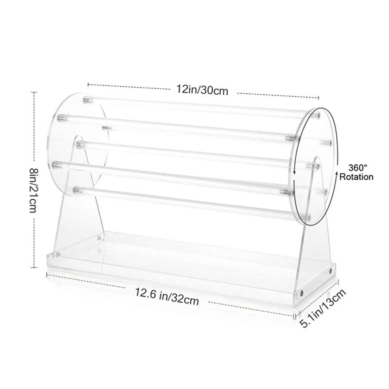 Claw Clip Organizer Jewelry Organizer Clear for Dressing Table Display Stand